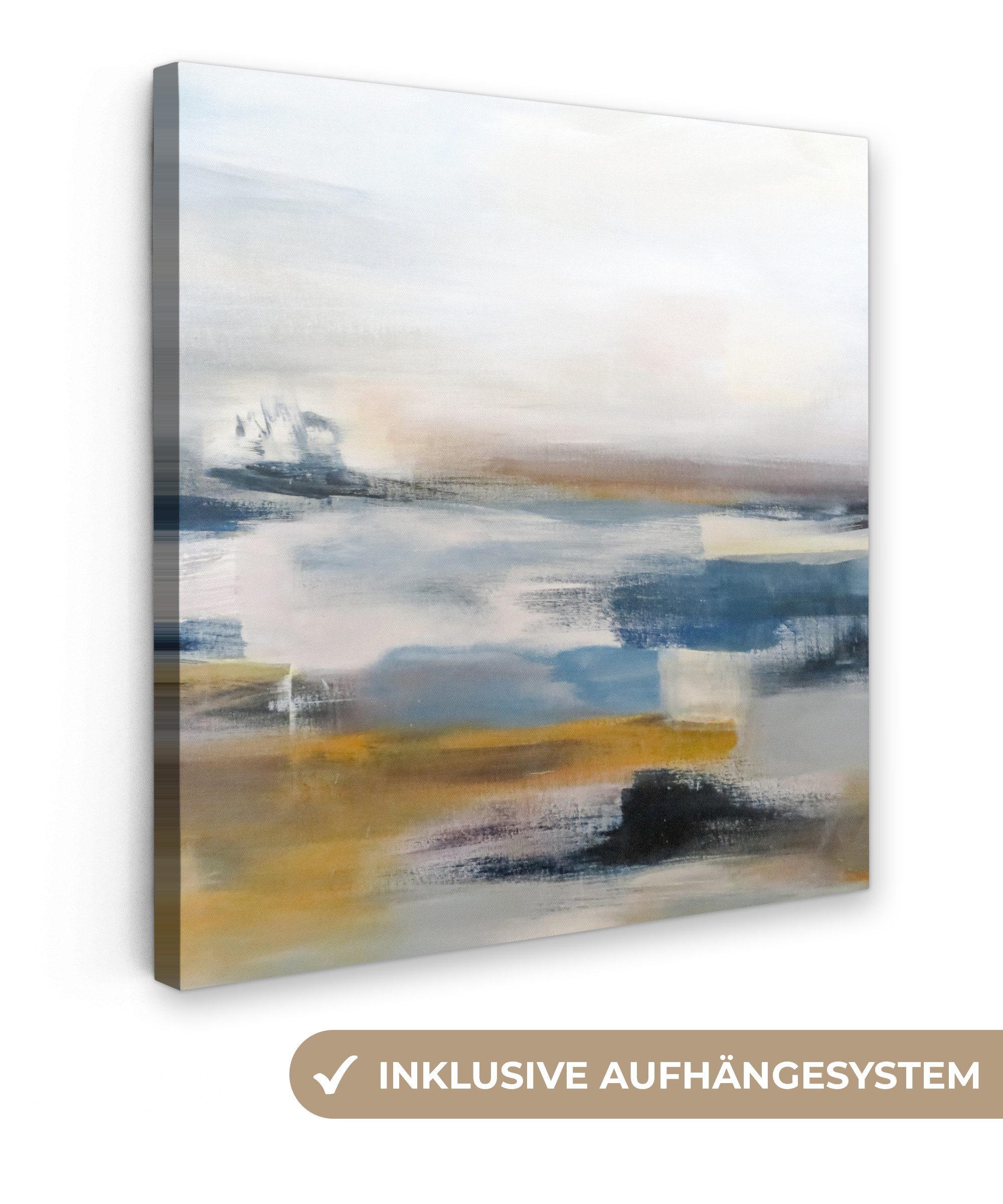 OneMillionCanvasses® Leinwandbild Ölfarbenoptik - Abstrakt, Fotodruck günstig online kaufen