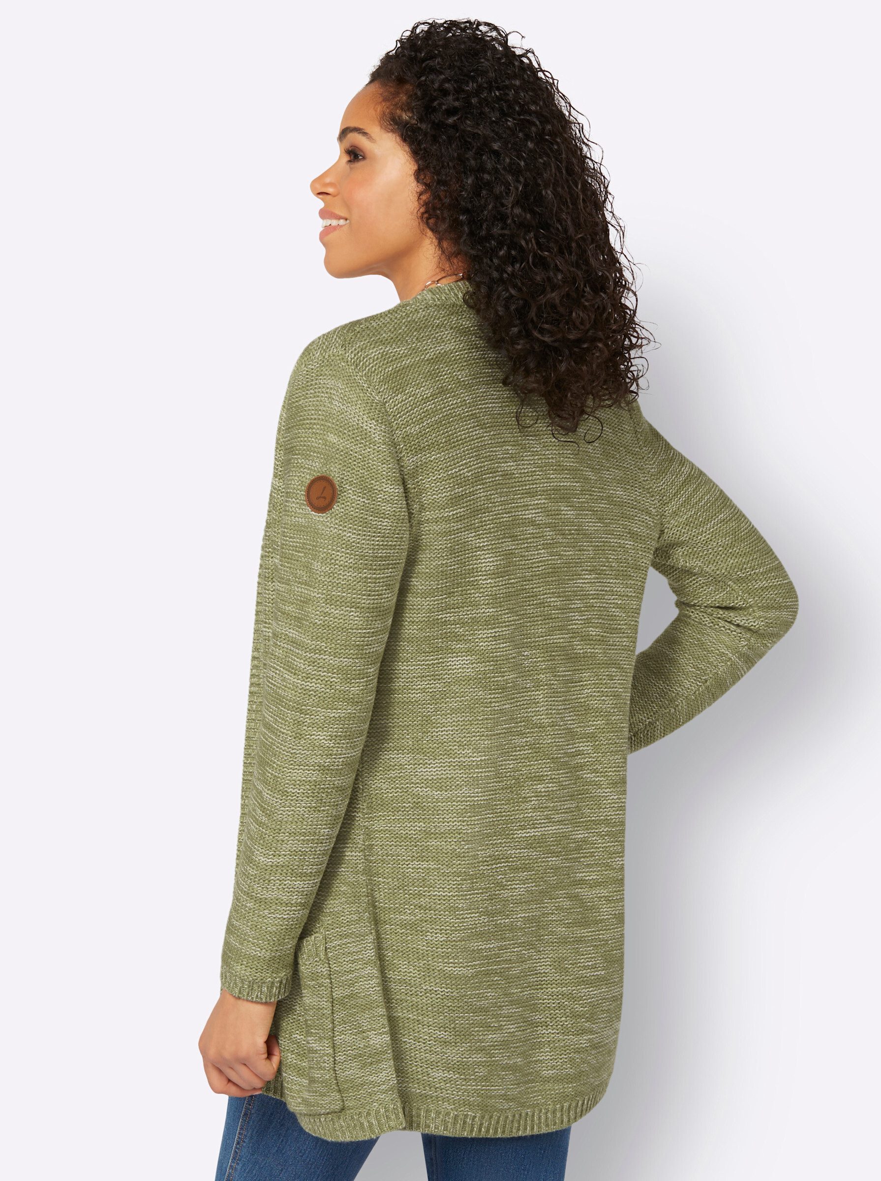 Witt Strickjacke Strickjacke Langarm Links-Strick günstig online kaufen