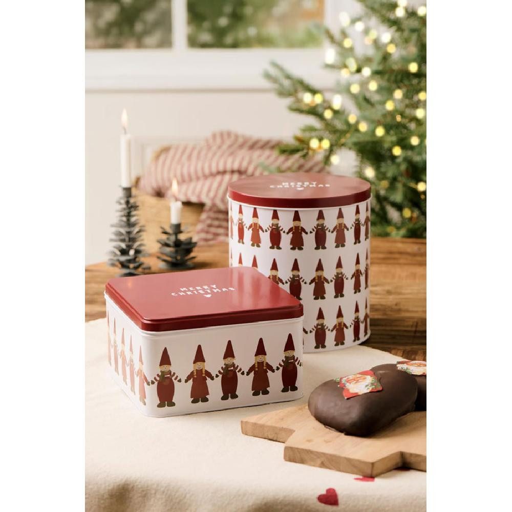 Ib Laursen Geschirr Ib Laursen Gebäckdose Wichtelpärchen Viereckig (17,7x10 günstig online kaufen