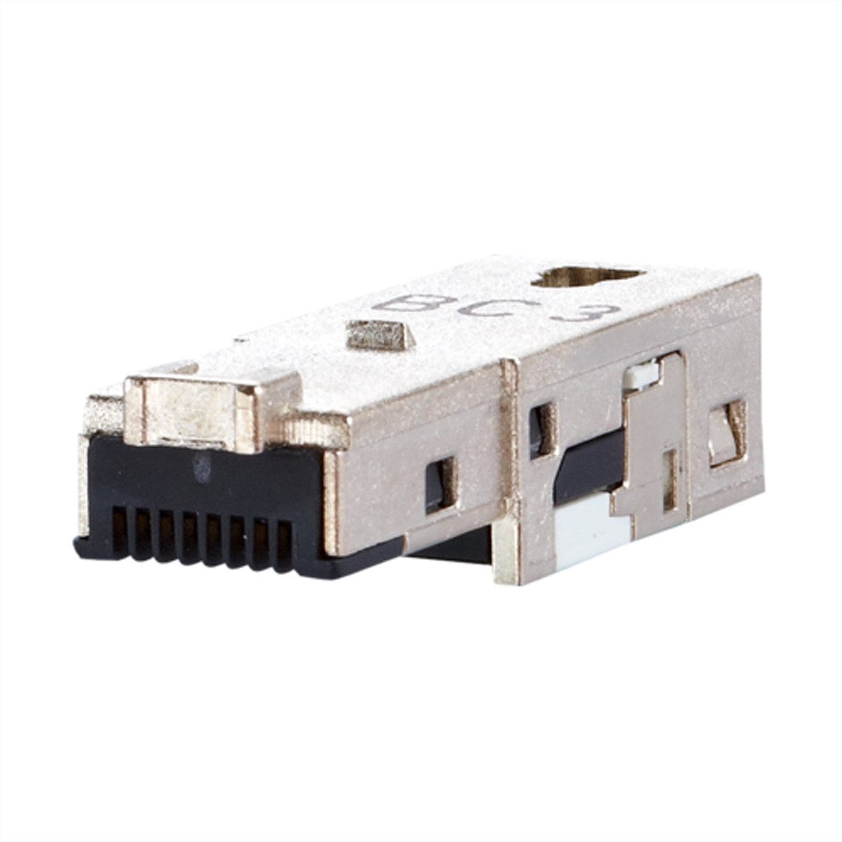 Metz Connect E-DAT Industry RJ45 field plug INSERT Netzwerk-Panel (1401400810-I)