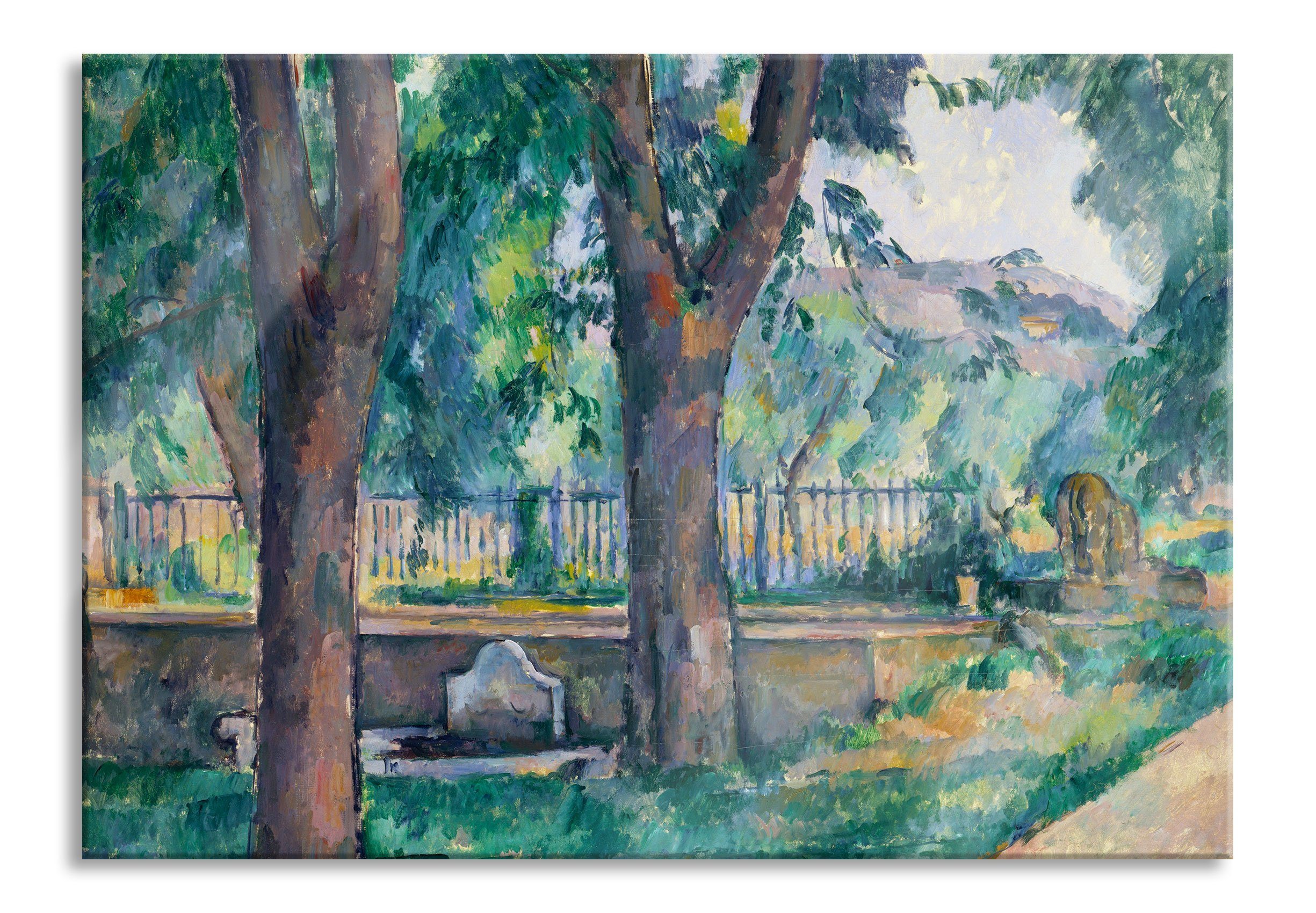 Pixxprint Glasbild Edvard Munch - Die Brosche - Eva Mudocci, Edvard Munch - Die Brosche - Eva Mudocci (1 St), Glasbild aus Echtglas, inkl. Aufhängungen und Abstandshalter