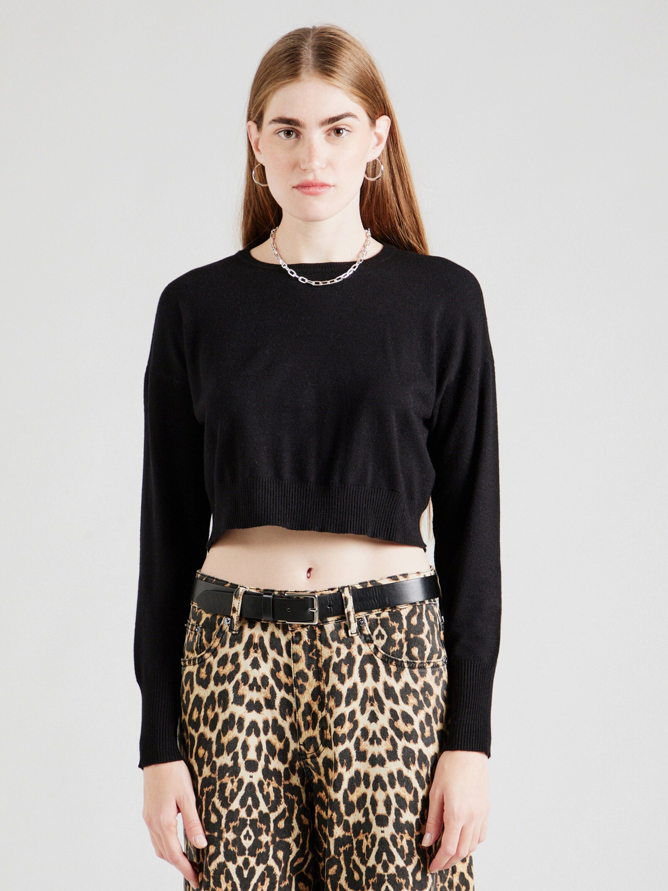 ONLY Rundhalspullover ONLIBI (1-tlg) Plain/ohne Details