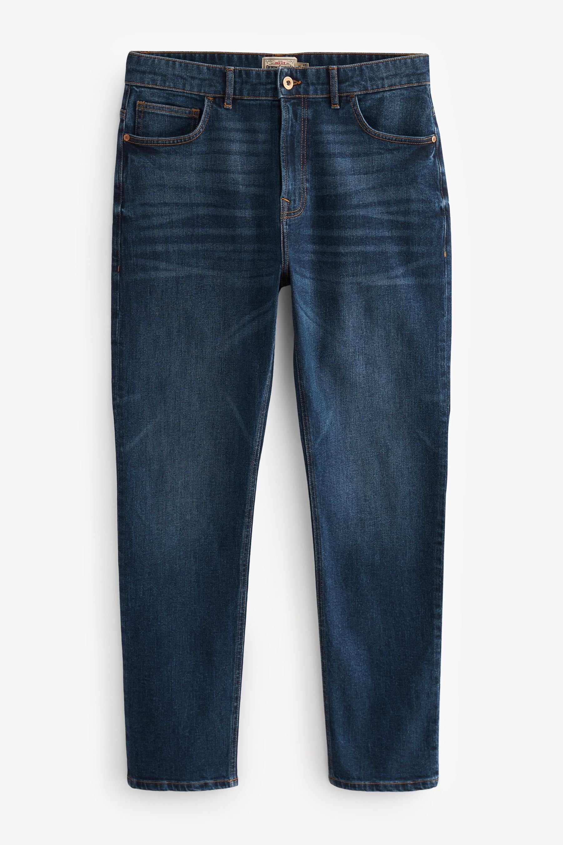 Next Regular-fit-Jeans Regular Fit Vintage mit Stretch (1-tlg) Jeans Blue