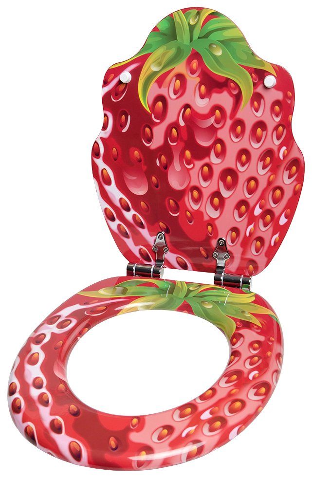 Sanilo WC-Sitz Strawberry, mit Absenkautomatik