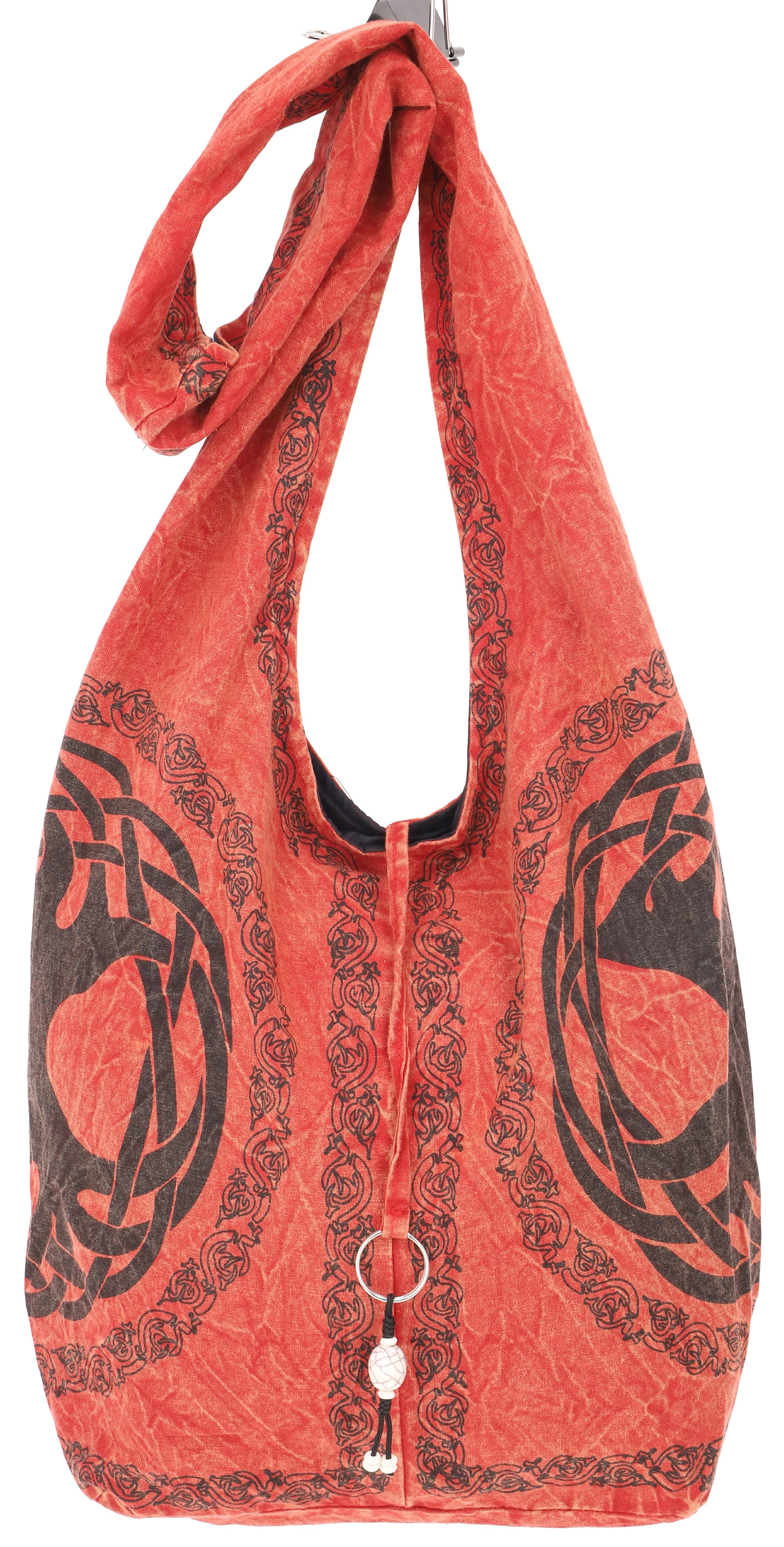 Guru-Shop Schultertasche Boho Tasche, Ethno Shopper mit keltischem..
