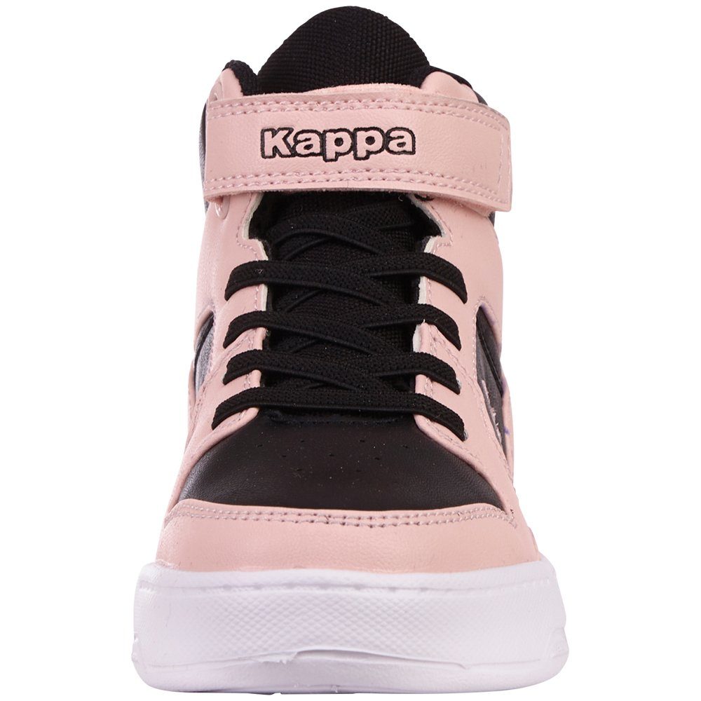 Kappa Sneaker - PASST! Kinderschuhe Qualitätsversprechen für rosé-black