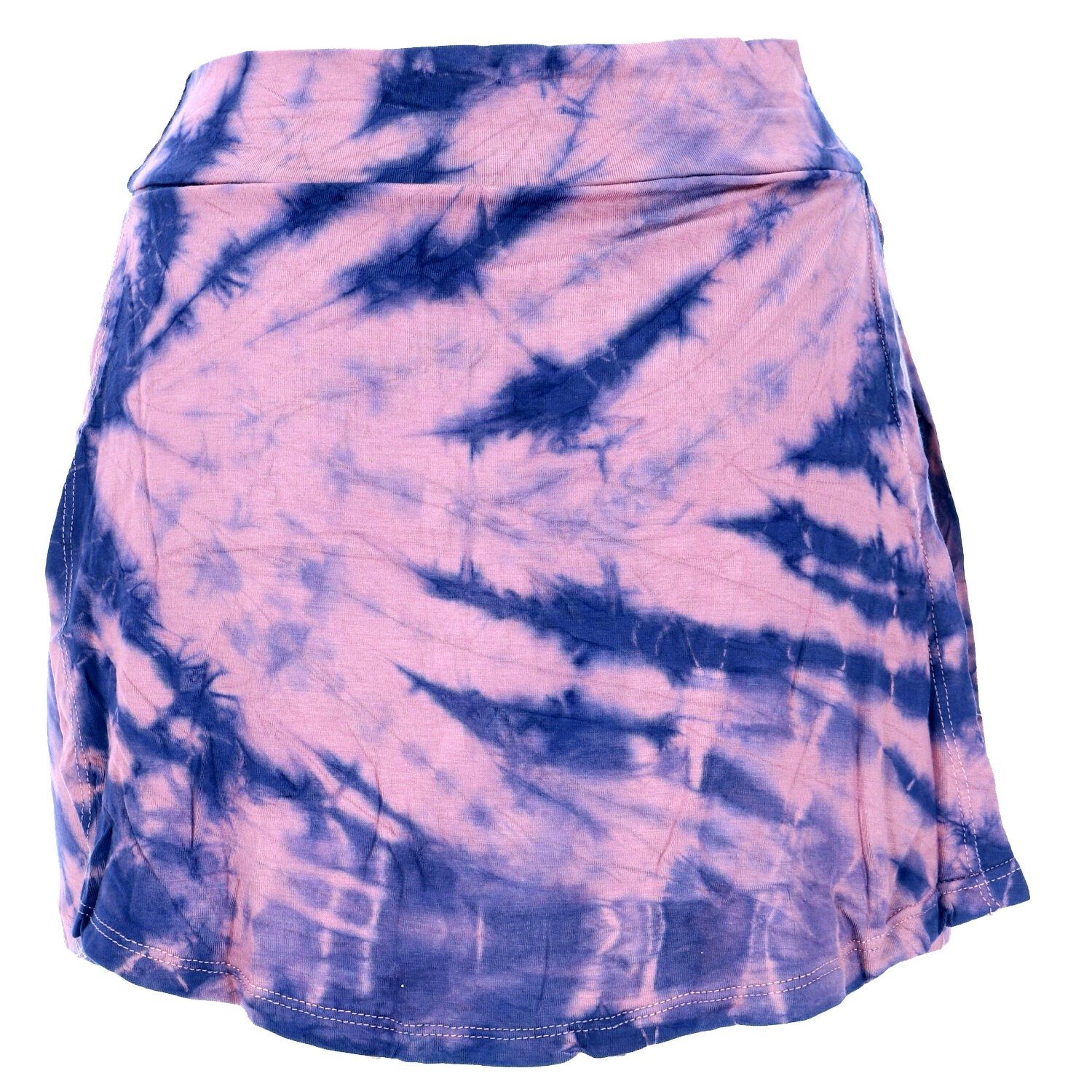 Guru-Shop Hose & Shorts Batik Minirock mit Pantys, Unikat Yoga Shorts,.. alternative Bekleidung – Bild 3 von 5