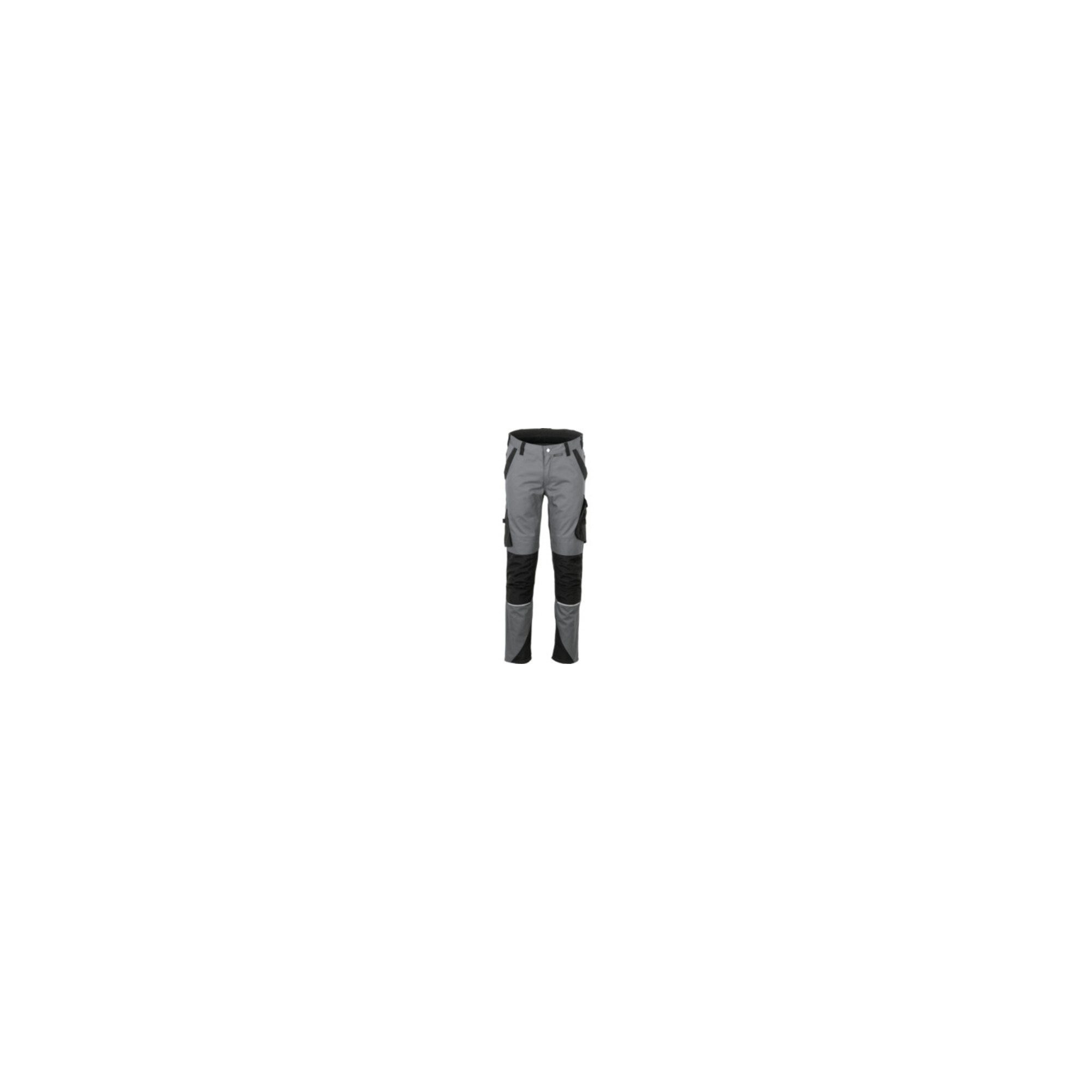 Planam 3/4-Hose Planam Bundhose NORIT, schiefer / schwarz, Konfektionsgröße 48