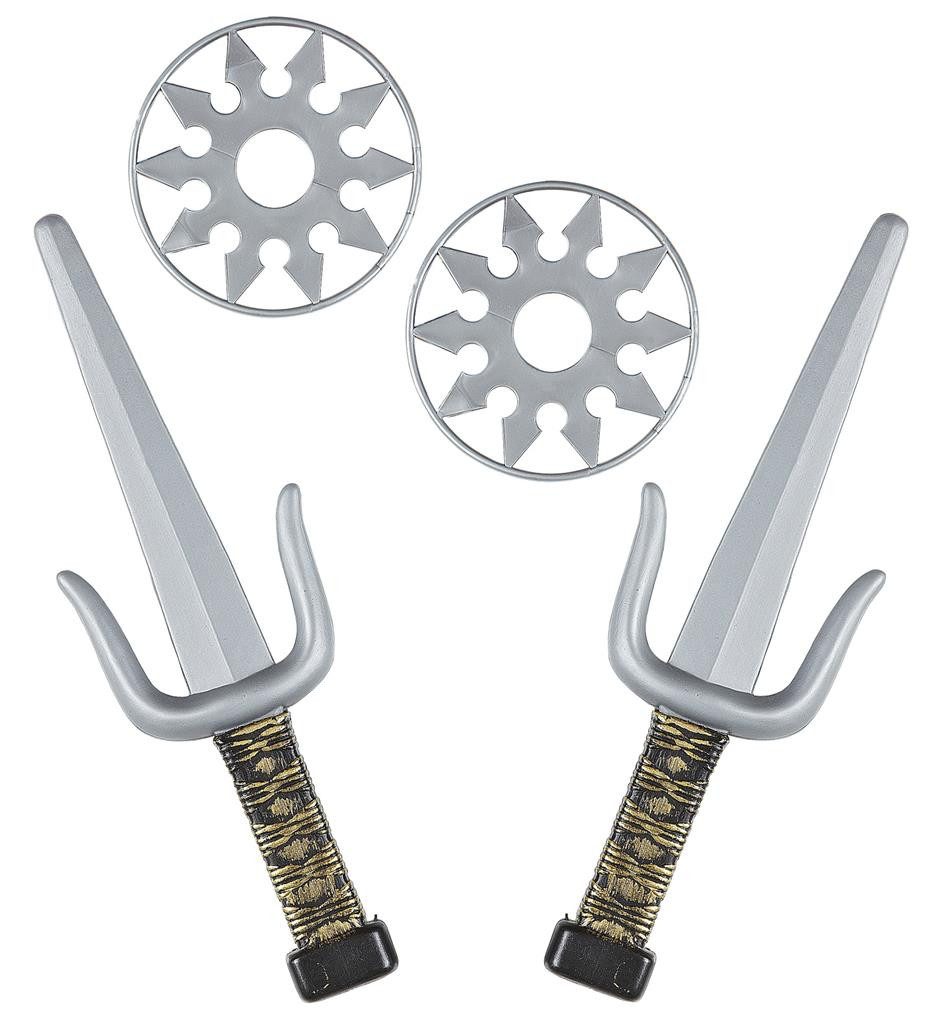 Kostüm Waffenset Ninja