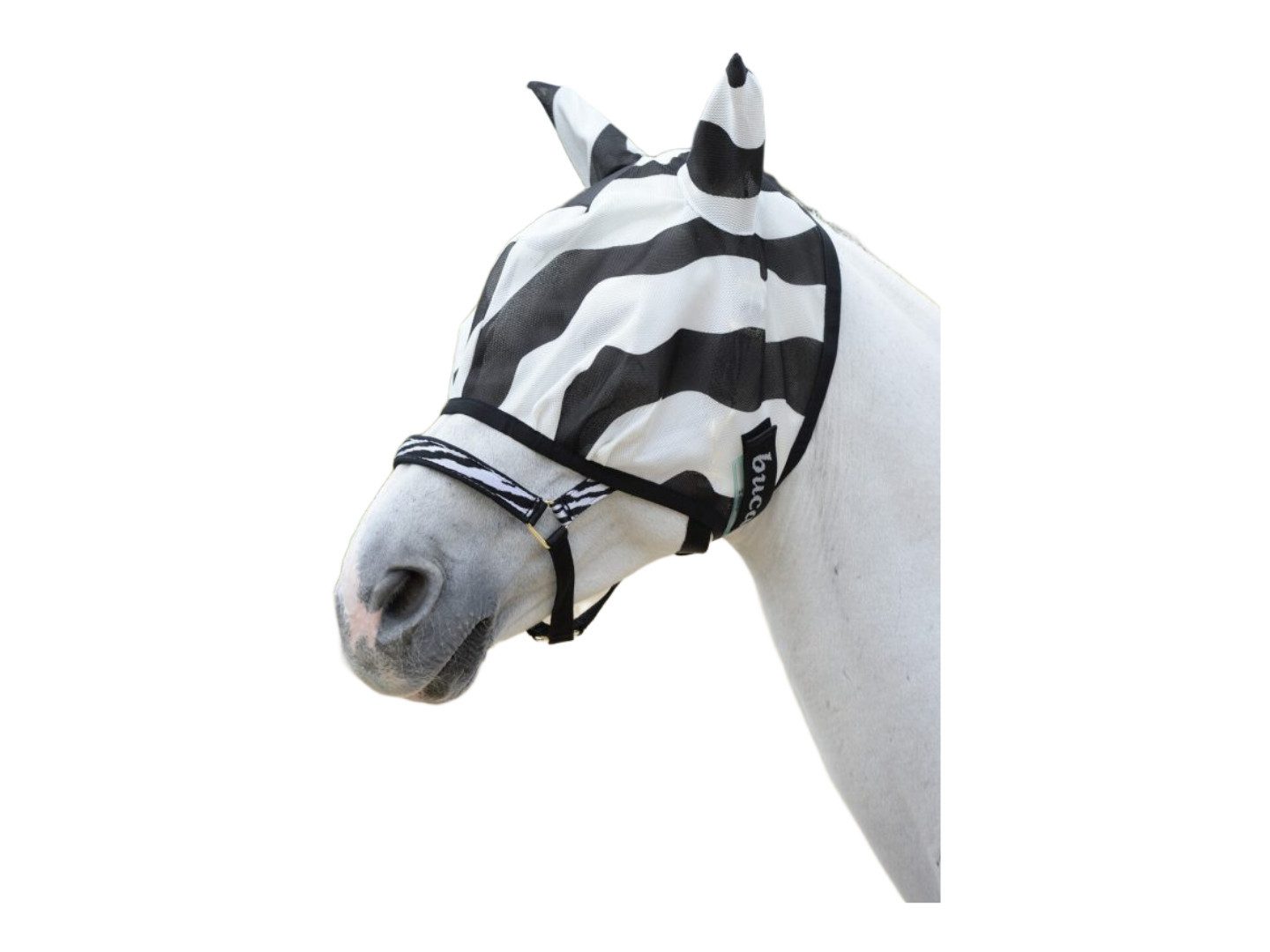 Bucas Fliegenmasken Fliegenmaske Buzz-Off in Zebra