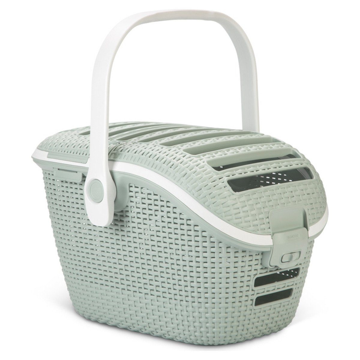 Curver Tiertransporttasche Transportbox hellblau für Hunde