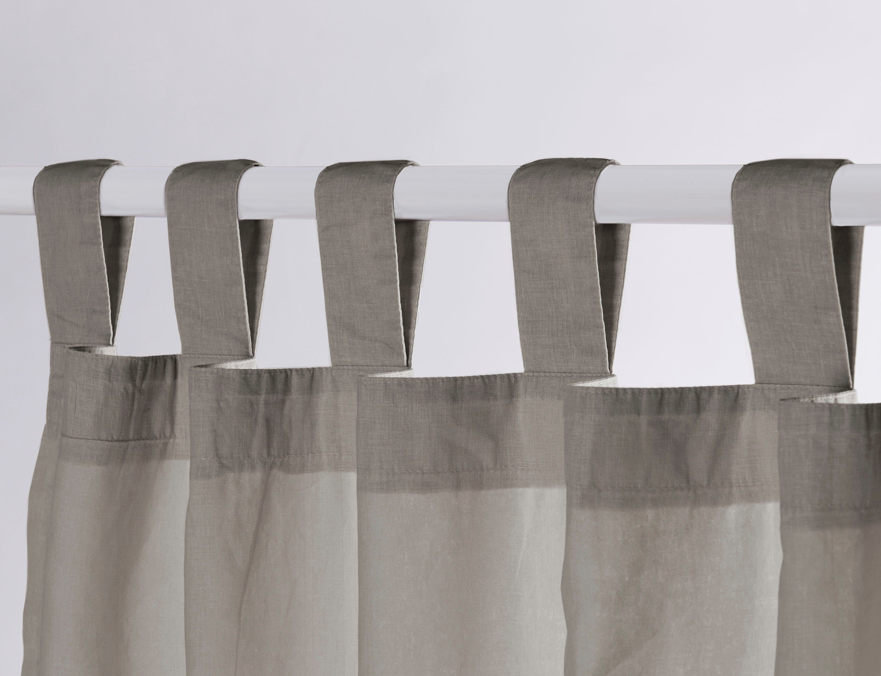 Primera Vorhang Stone-Washed, Schlaufen (1 St), günstig online kaufen