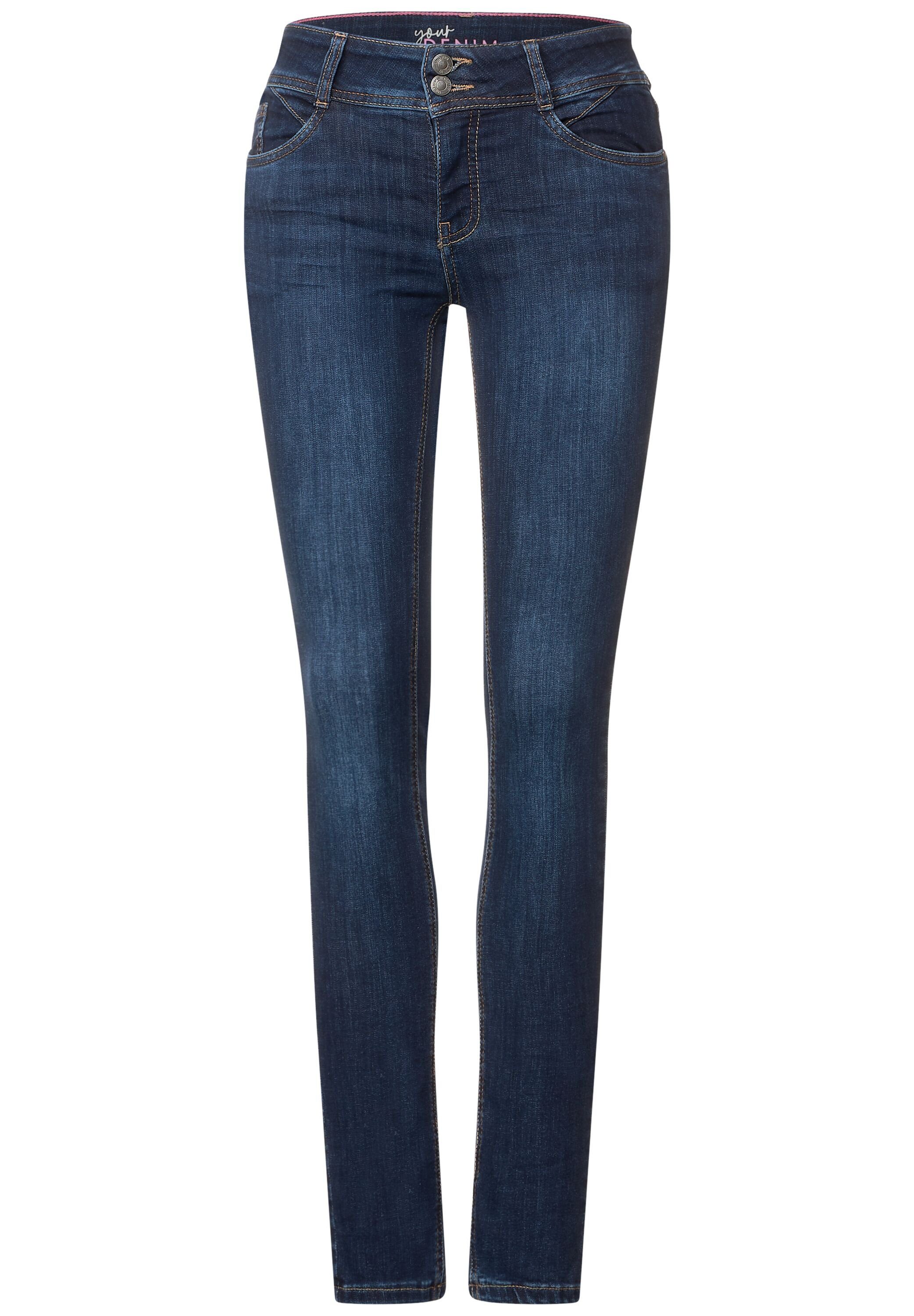 STREET ONE 5-Pocket-Jeans QR York,mw,deep indigo Style