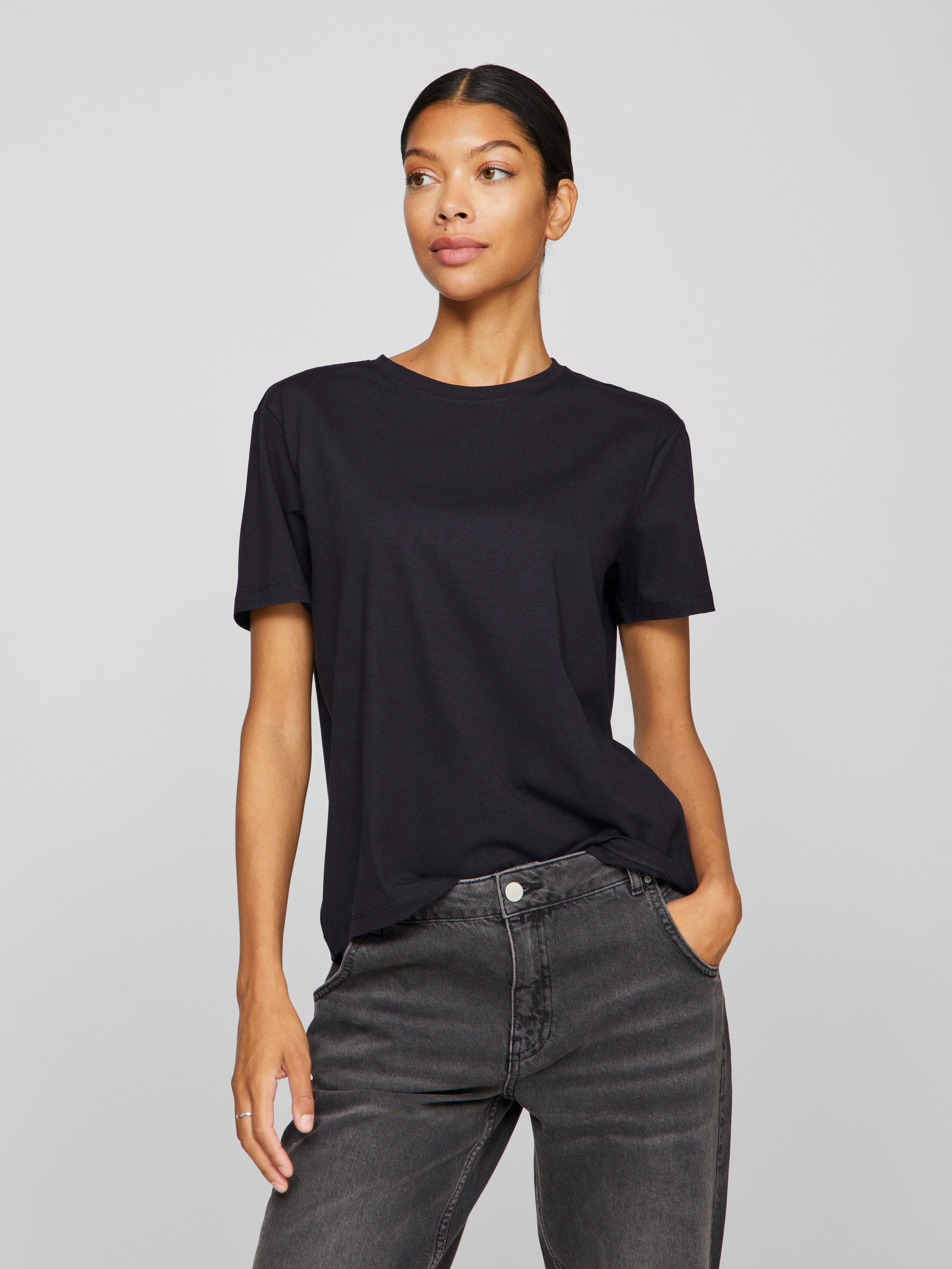 Vila Kurzarmshirt VINORA S/S T-SHIRT - günstig online kaufen