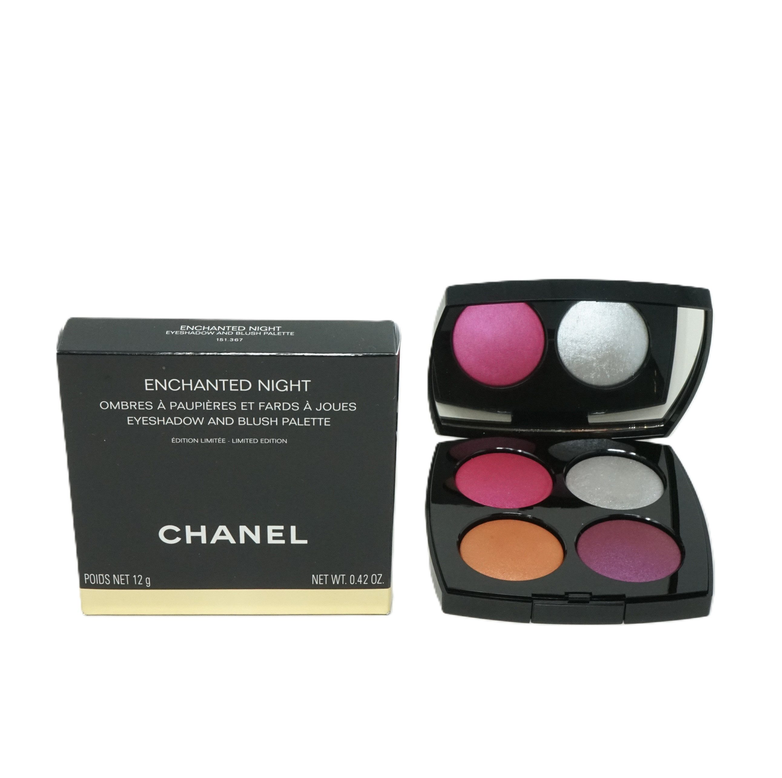 CHANEL Foundation Chanel Enchanted Night Eyeshadow and Blush Palette 151.367 12g