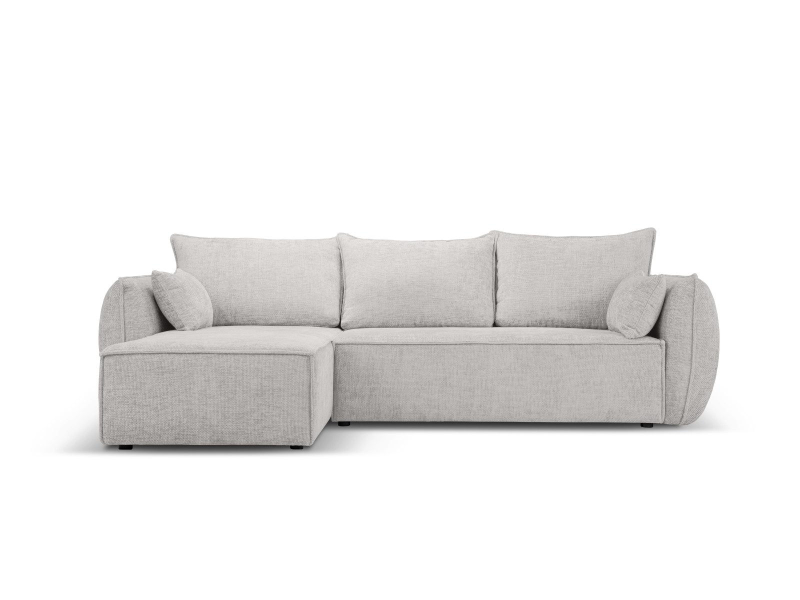 Micadoni Ecksofa Kaelle, 4-Sitzer mit Schlaffunktion