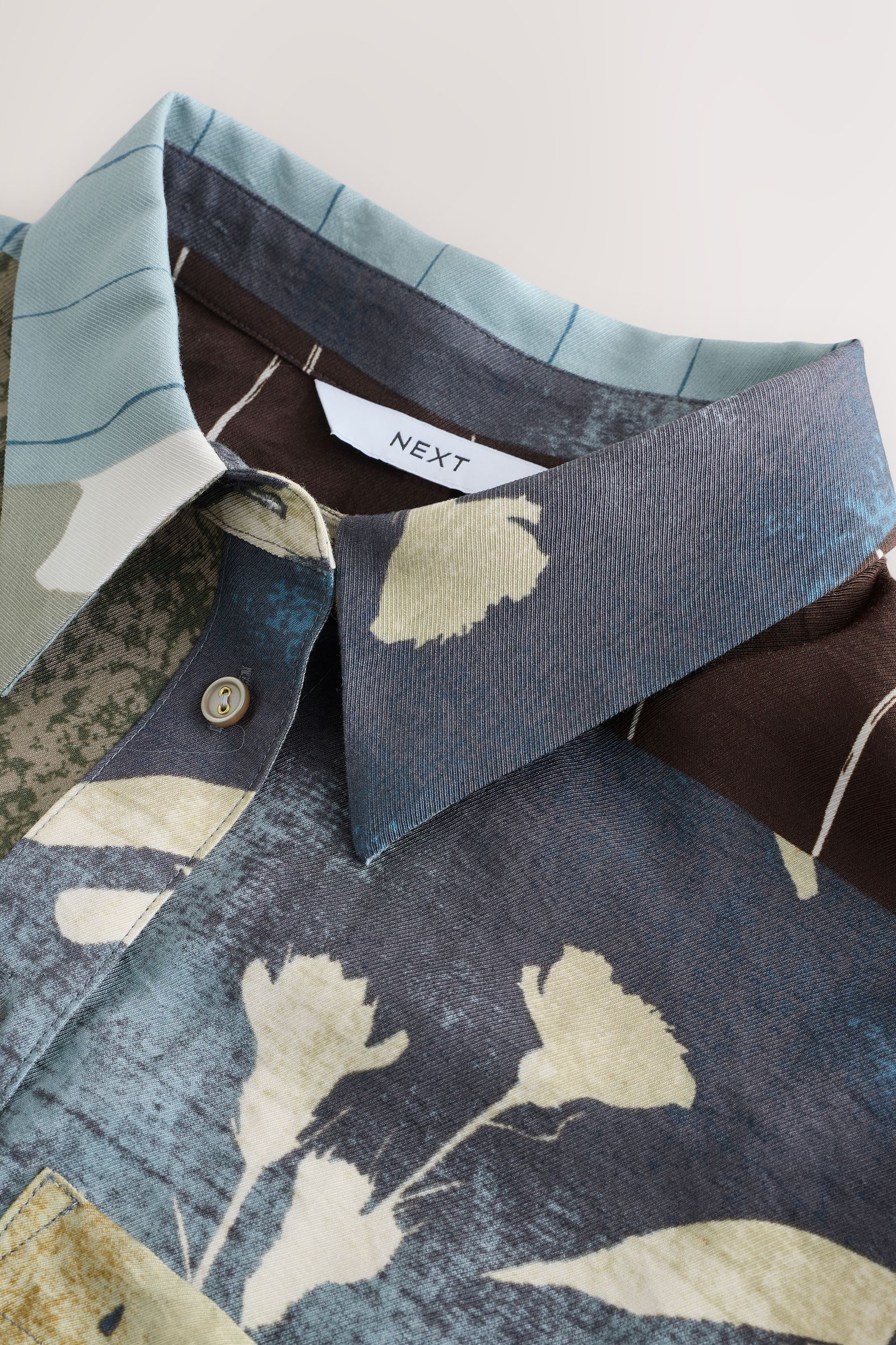 Next Langarmhemd Langärmeliges Button-down-Hemd (1-tlg) günstig online kaufen