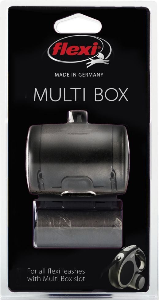 flexi Hundeleine Flexi Multibox für Flexi Leinen schwarz, Leinen