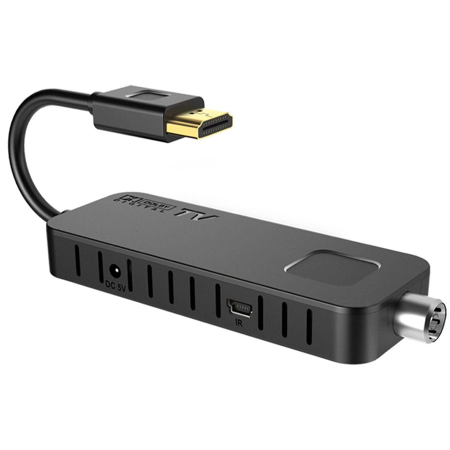 LTC TV-Tuner und Set-Top-Box für terrestrisches Fernsehen: TV STICK Tuner (DVB-T2-TV-Stick, Full-HD-Auflösung (1080p)