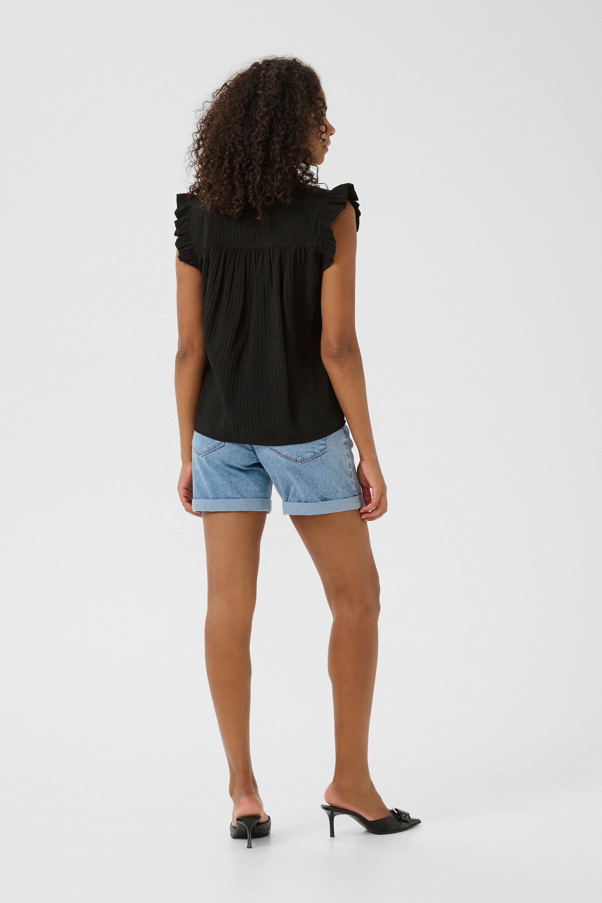 Blusentop Ärmellose Bluse KAliany