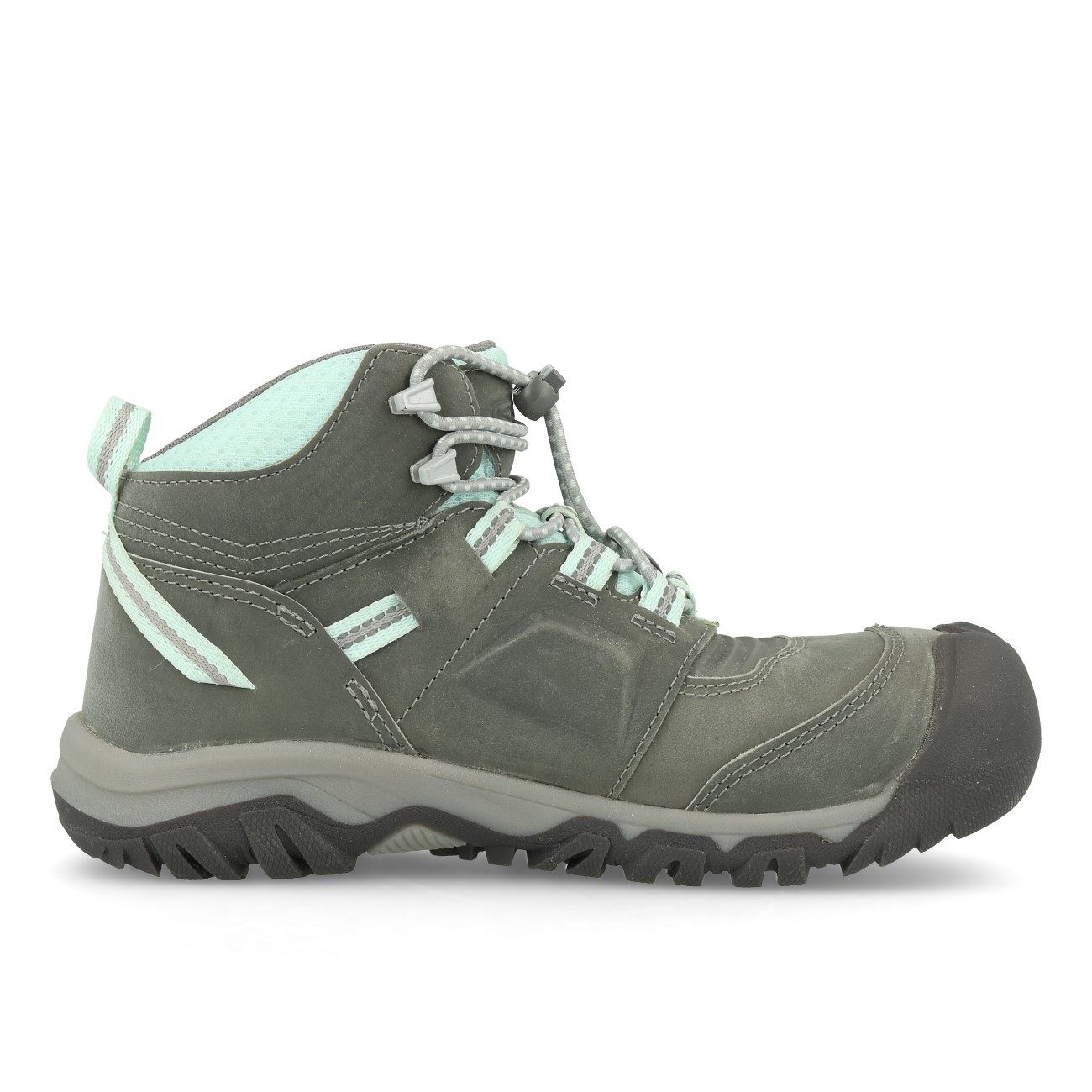 Keen Keen Ridge Flex Mid WP Kinderschuh Grey Blue Tint Stiefel