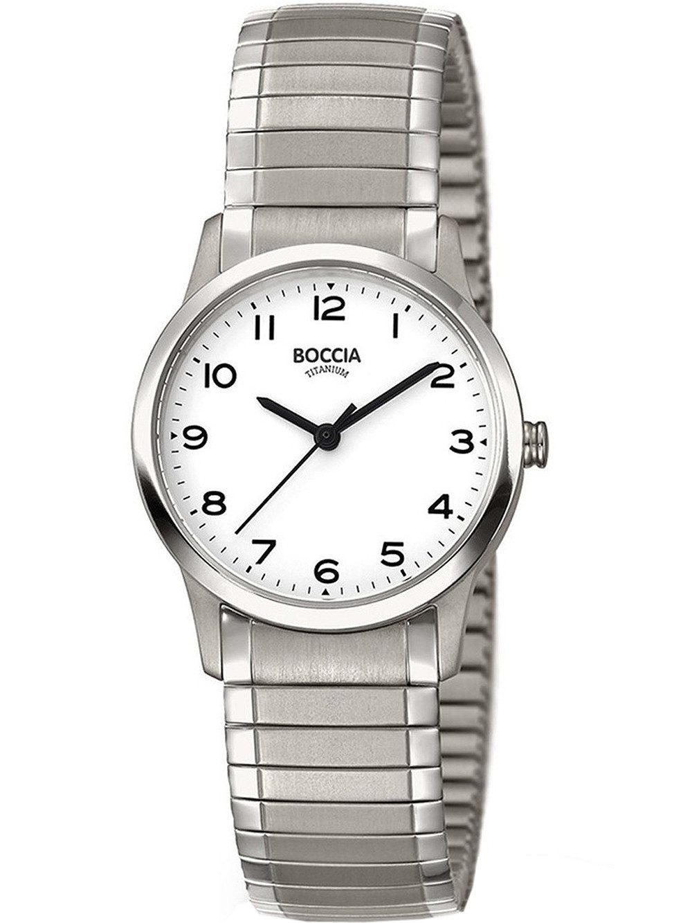 Boccia Quarzuhr Boccia 3287-01 Damenuhr Zugband Titanium 29mm 5ATM Boccia 3 günstig online kaufen