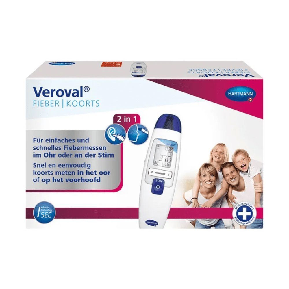 Fieberthermometer Hartmann Veroval® 2in1 Infrarot-Fieberthermometer