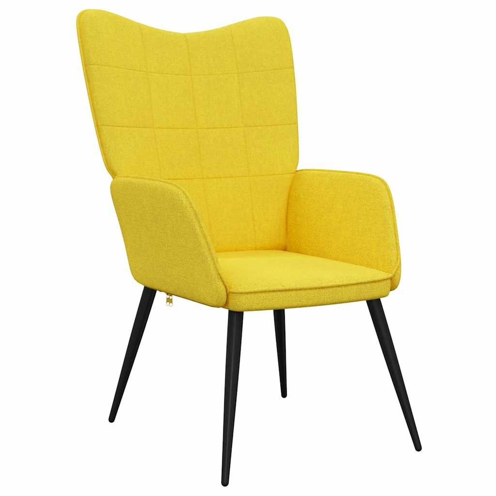 vidaXL Sessel Relaxsessel Senfgelb Stoff (1-St) günstig online kaufen