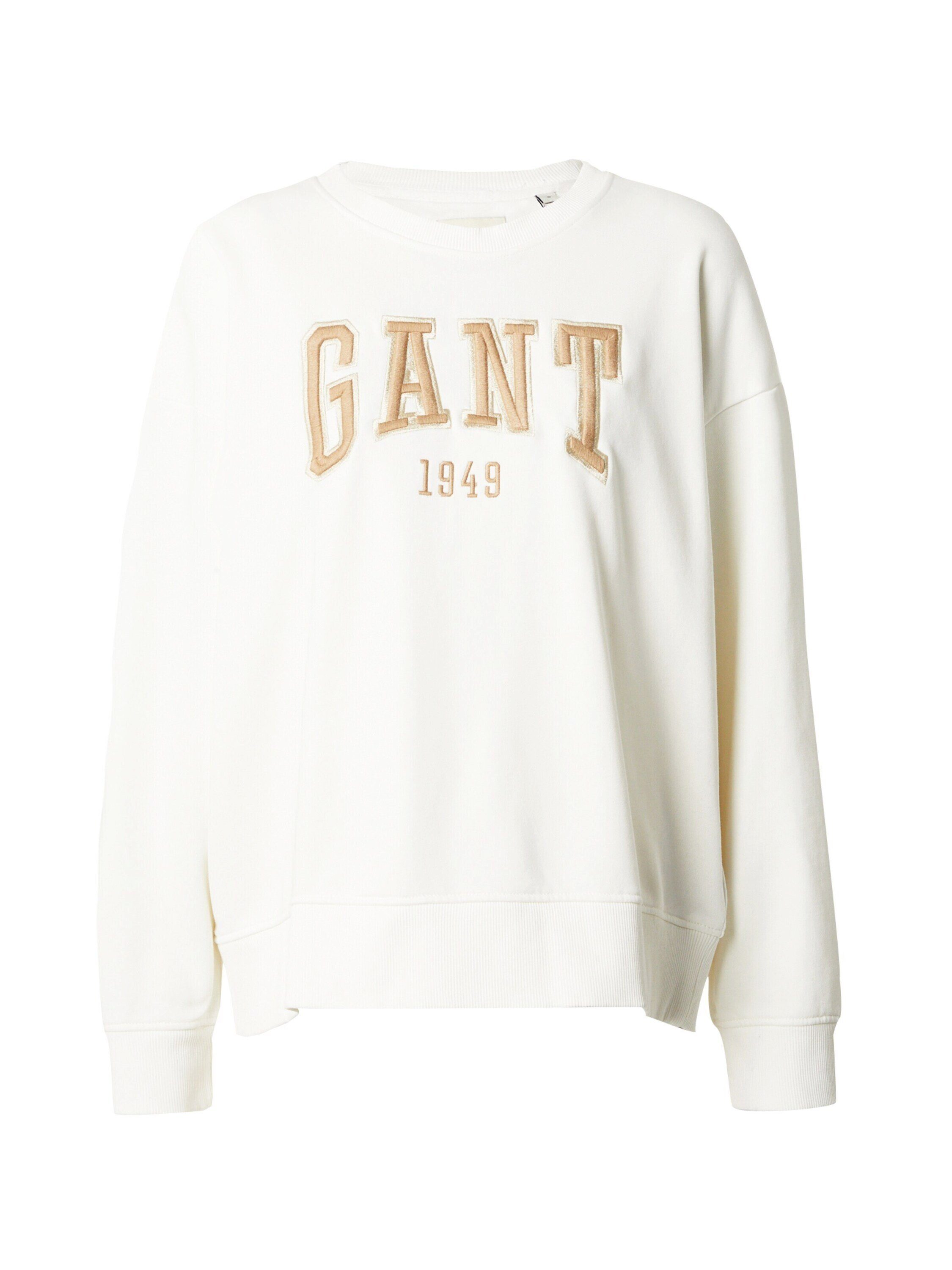 Stickerei Sweatshirt Gant (1-tlg)