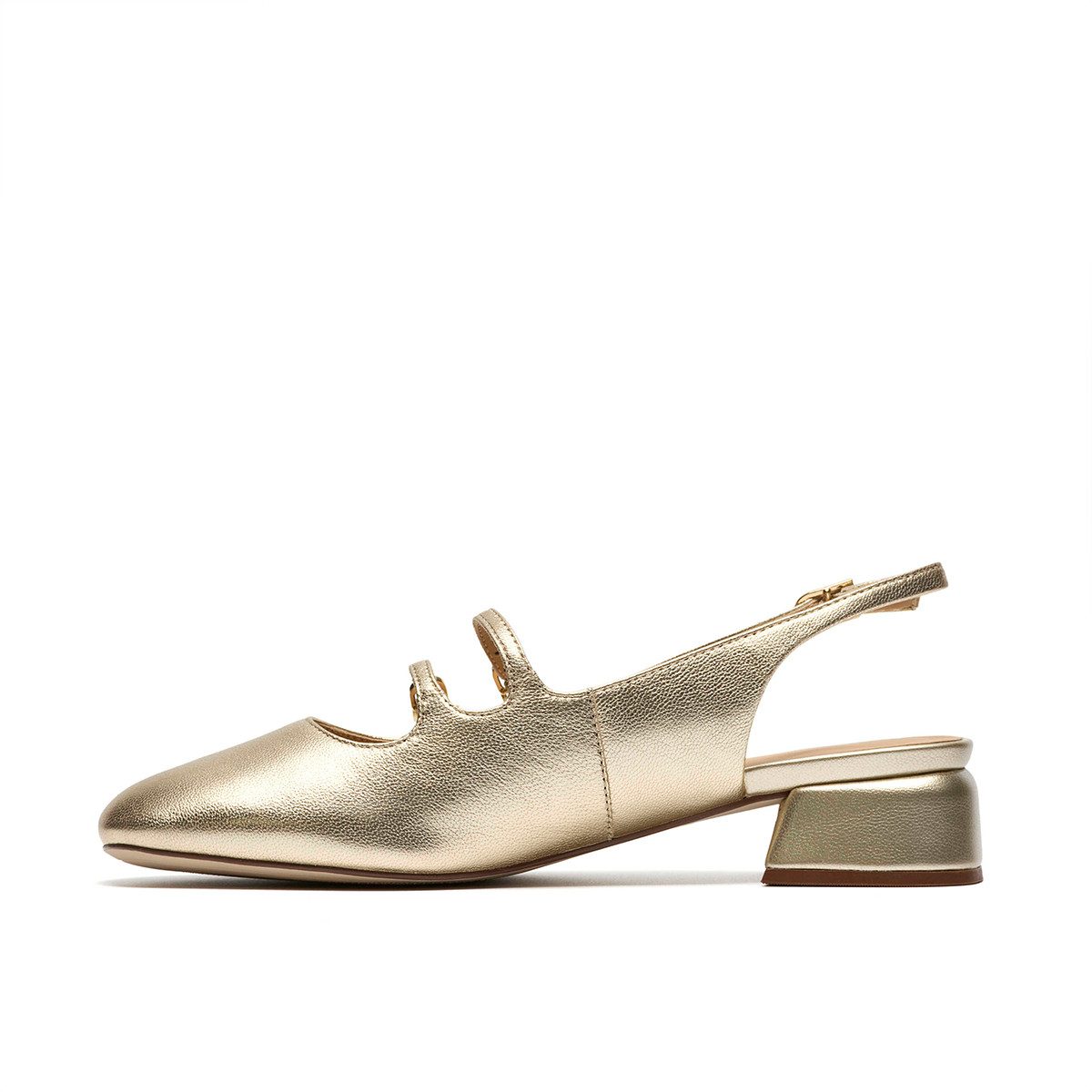 Clarks Clarks Daiss30 Dazz 26185876 4, Peeptoes & Slingpumps, Gold, Damen Peeptoepumps