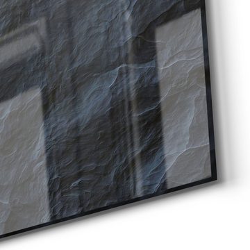 DEQORI Magnettafel 'Schieferfassade', Whiteboard Pinnwand beschreibbar