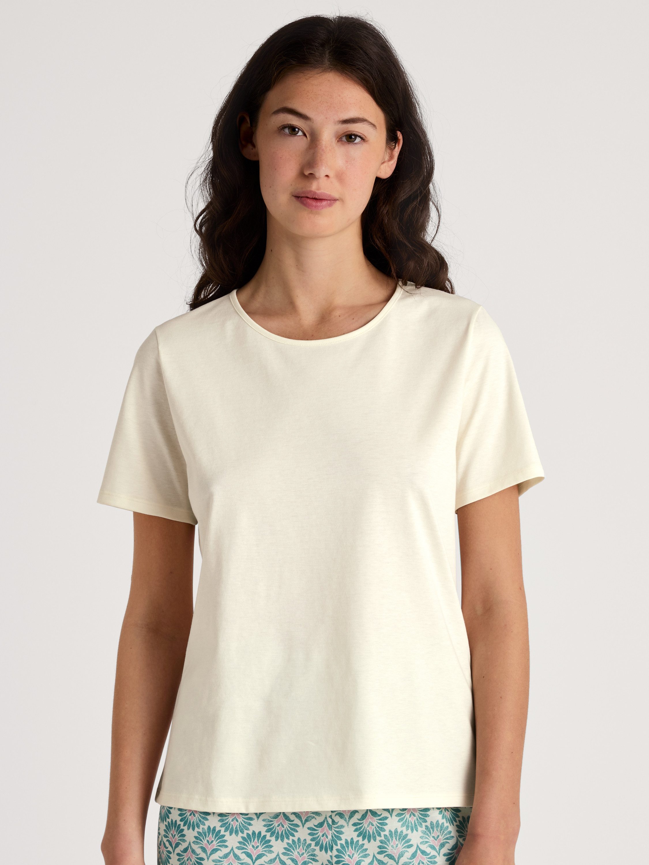 CALIDA Kurzarmshirt Favourites Botanic Damen (1-tlg) günstig online kaufen