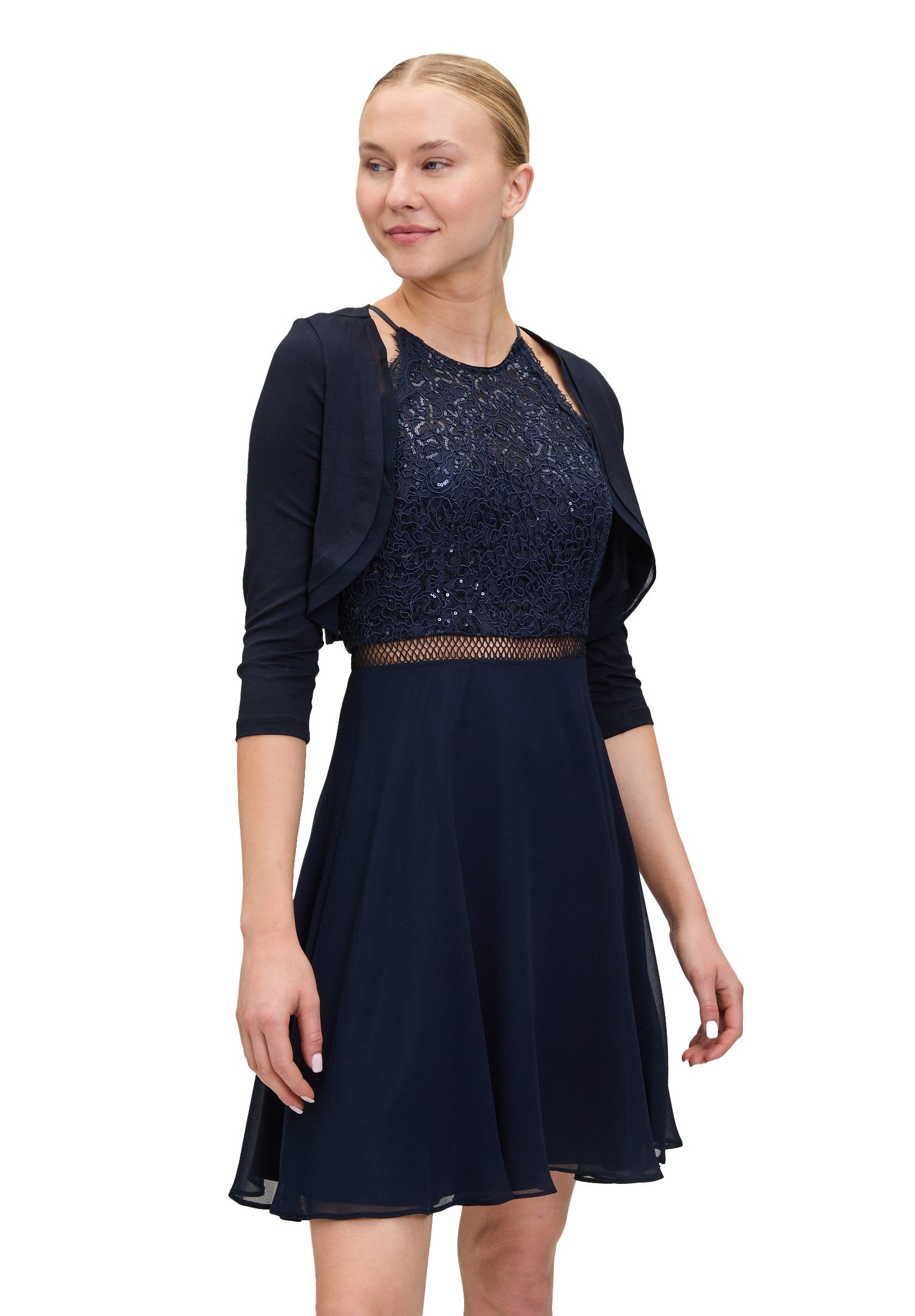 Vera Mont Bolerojacke Damen Bolero-Jacke figurbetont günstig online kaufen