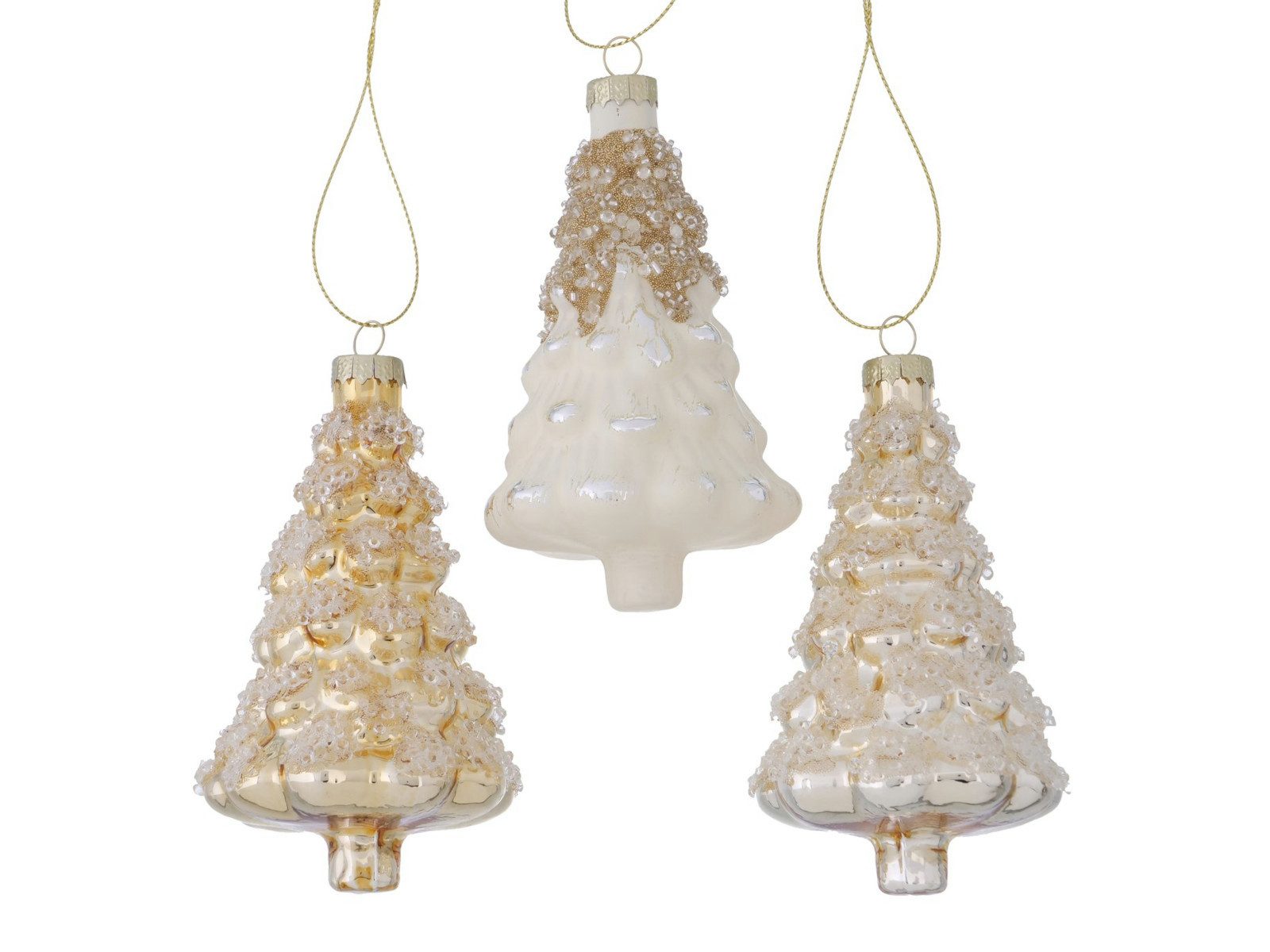 BOLTZE Baumbehang Confy Baum Weihnachtsanhänger sortiert 13cm (1 Stück)