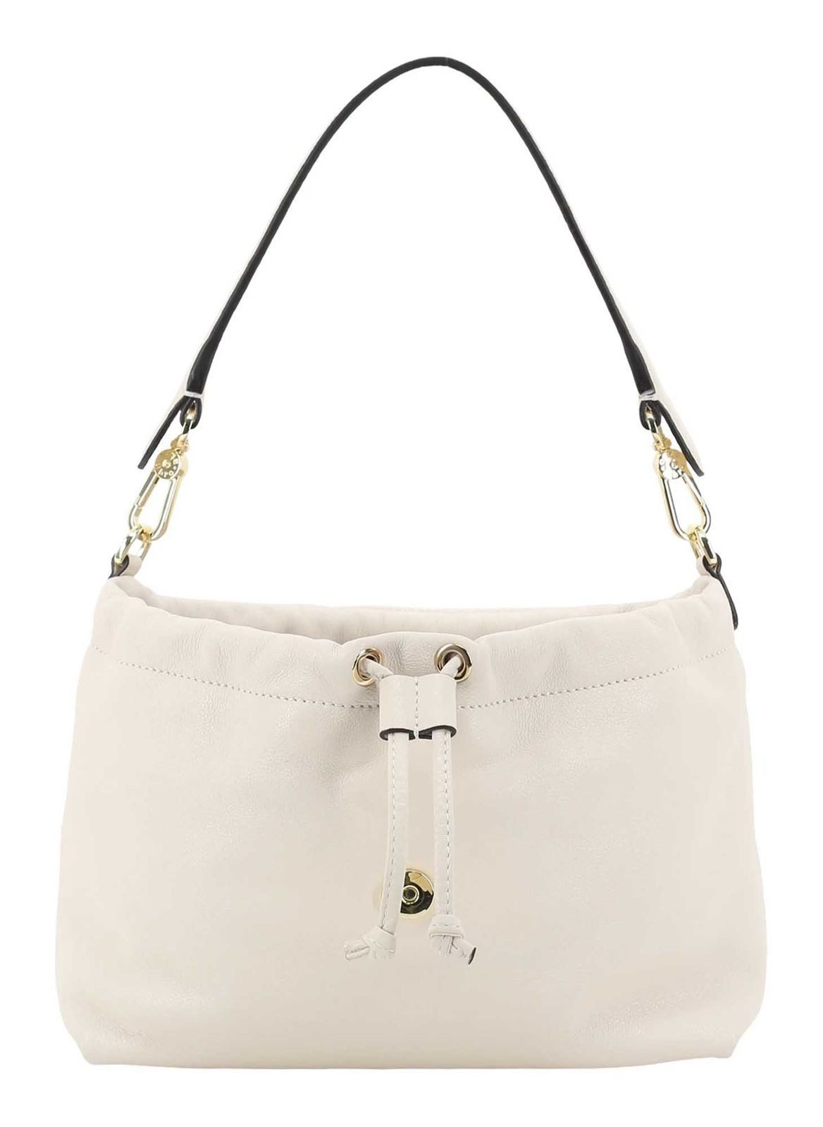 Abro Schultertasche Shoulder Bag Temi, aus echtem Rindsleder