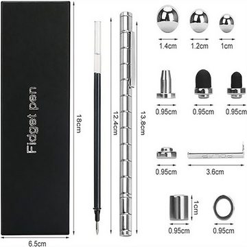 Fivejoy Lernspielzeug Magnetic Fidget Pen, Magnet Stift Gravity Pen