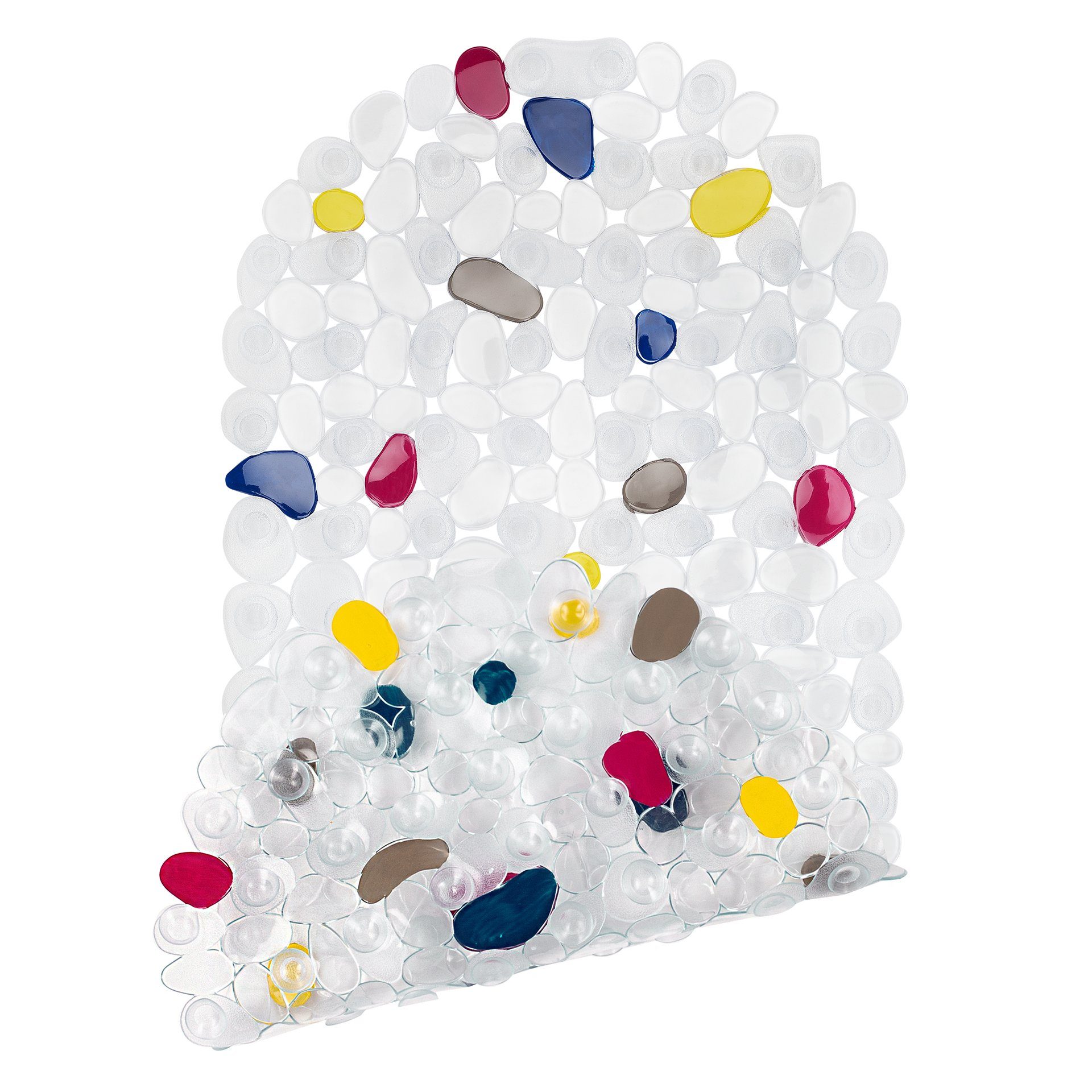 Badematte Badewanneneinlage 68 x 35 cm oval mit Saugnoppen Badematte für di günstig online kaufen