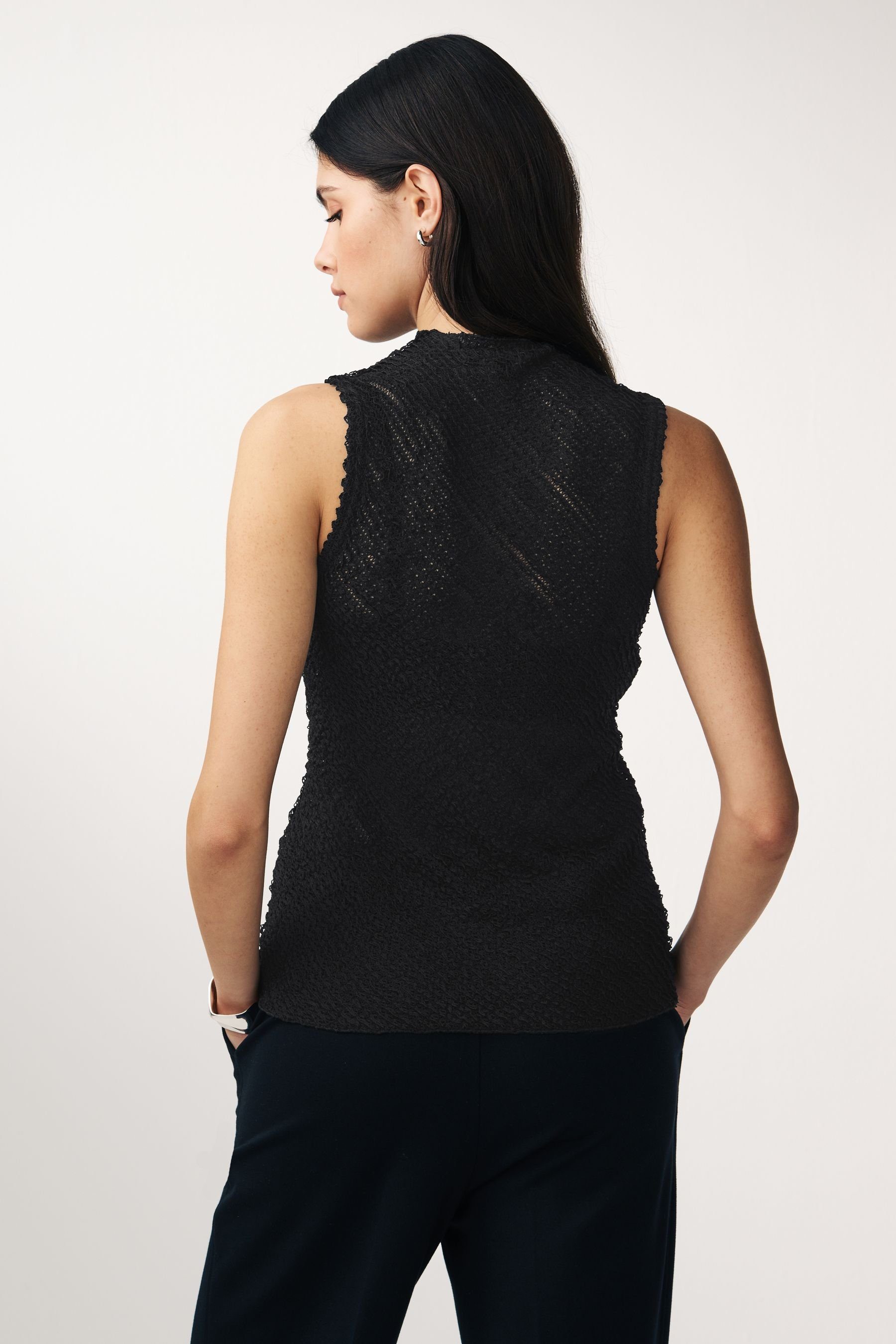 Next Tanktop Strukturiertes, ärmelloses Trägertop (1-tlg) günstig online kaufen
