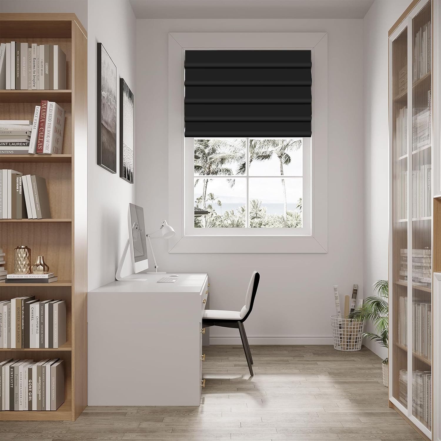 Verdunklungsrollo, Woltu, verdunkelnd, Saugnäpfen, Saugnäpfen & Klettversch günstig online kaufen