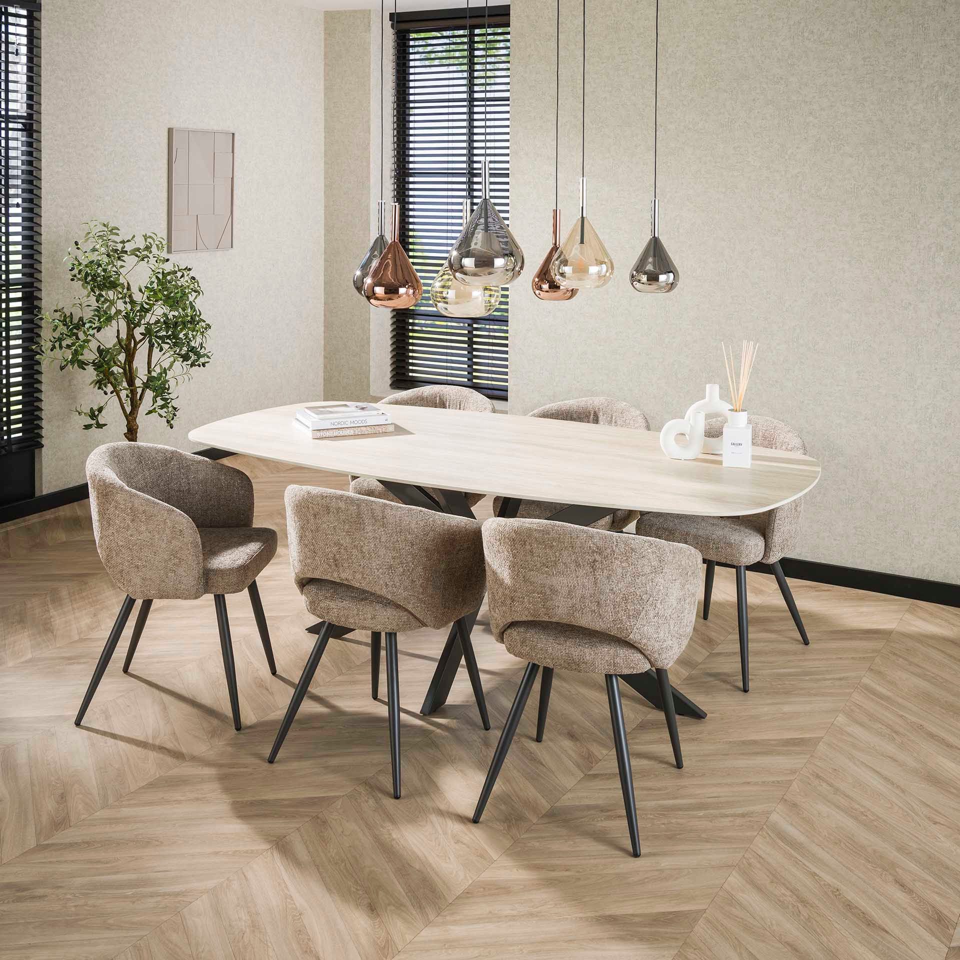 Vintagehaus Esstisch Retro Esstisch Romano 180 günstig online kaufen