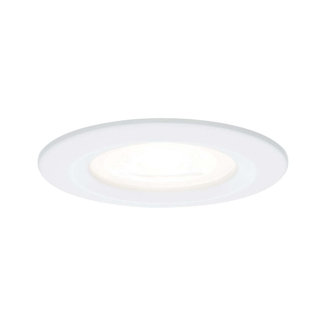Paulmann Einbauleuchte Paulmann LED Einbauleuchte Nova 6,5W warmweiß, Inkl. Leuchtmittel, Nicht dimmbar nicht Smart Home-fähig ohne Bewegungsmelder