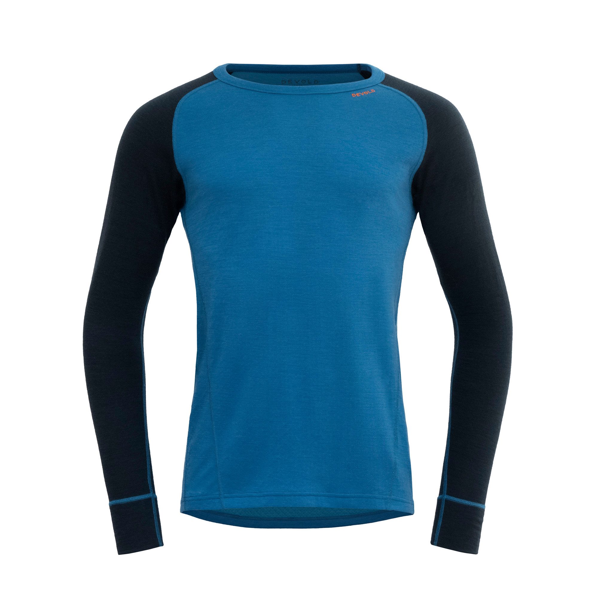 Devold Funktionsunterhemd DUO ACTIVE MERINO 205 Langarm Herren Fuktions-Unterhemd blau