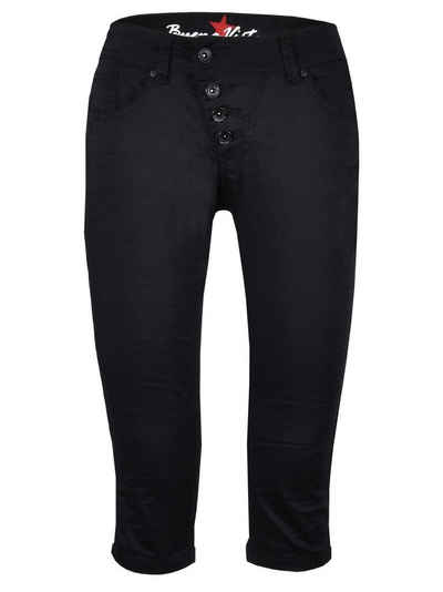 Buena Vista Stretch-Jeans BUENA VISTA MALIBU CAPRI black 888 B5232 4003.014 - Stretch Twill