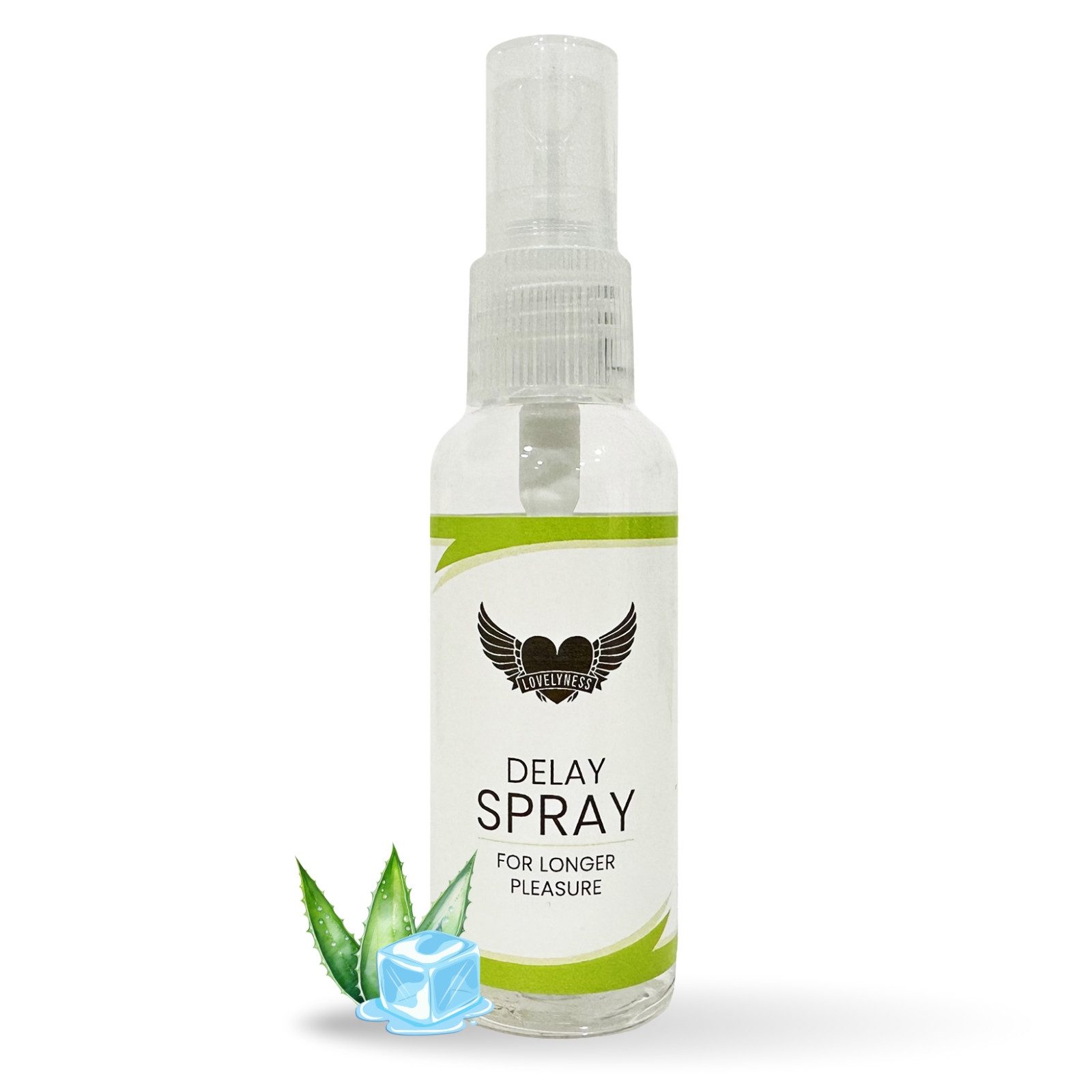 Intimpflege Delay verzögerungsspray - Mit Aloe Vera und Kühleffekt