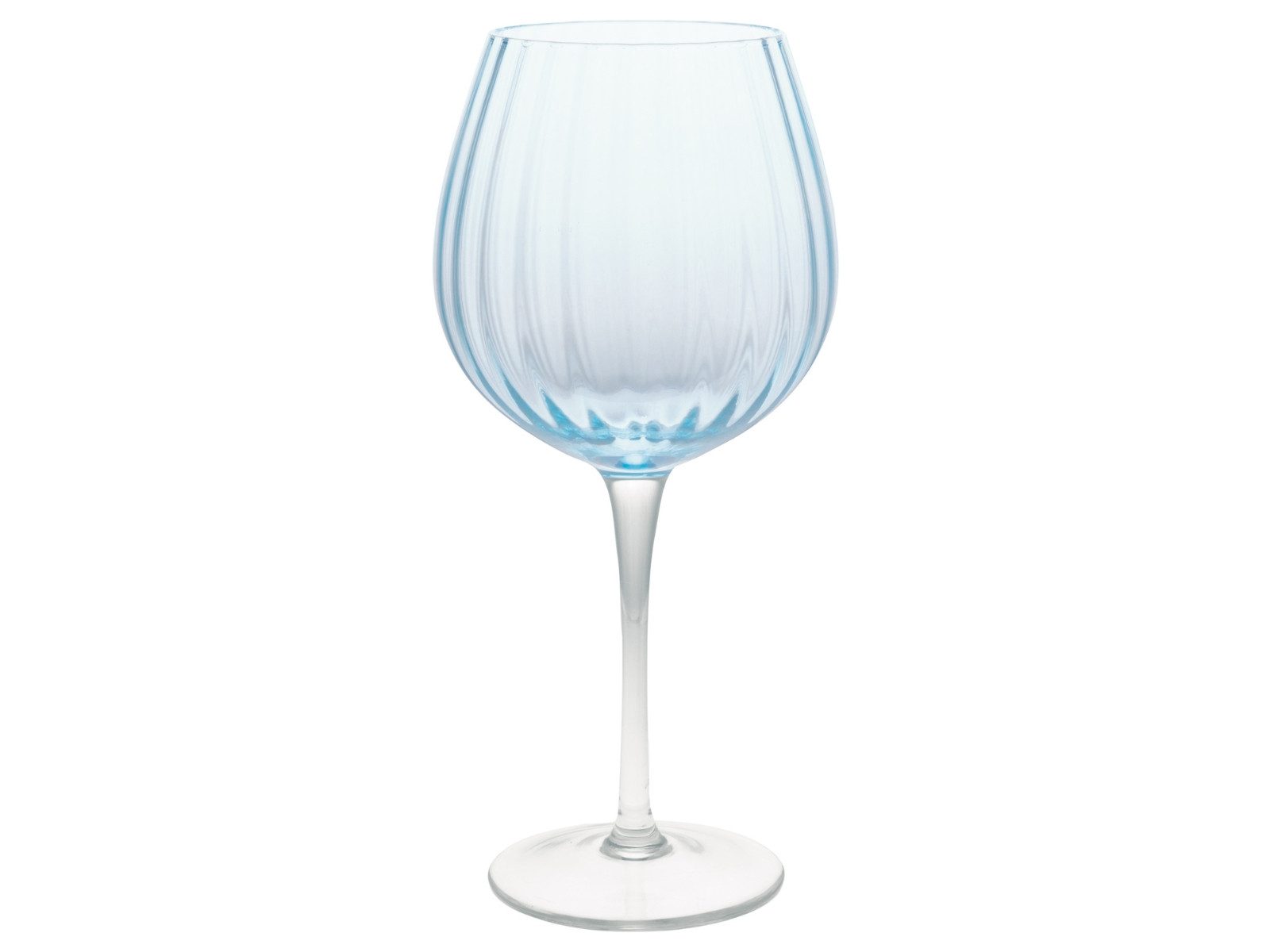 Greengate Weinglas Alice Weinglas pale blue 23cm, Glas