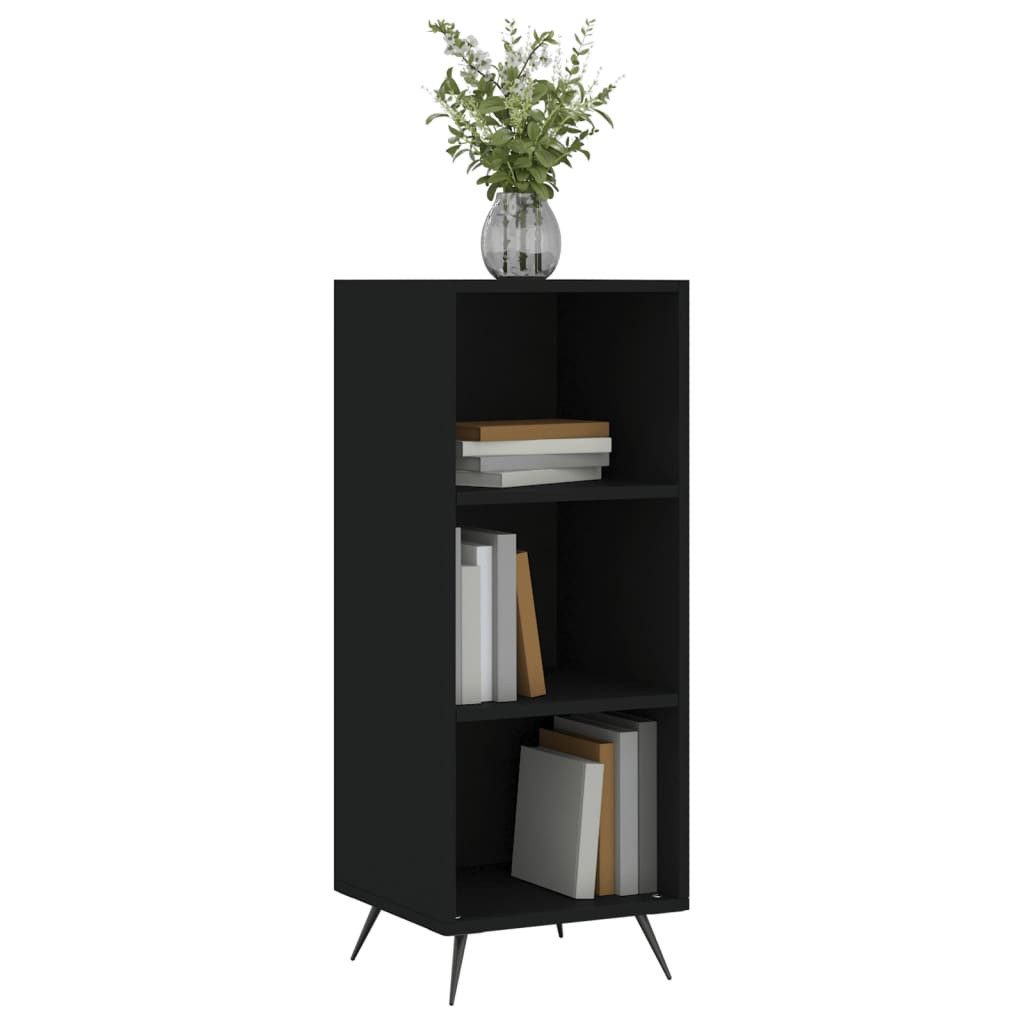 vidaXL Standregal Regalschrank Schwarz 34,5x32,5x90 cm günstig online kaufen