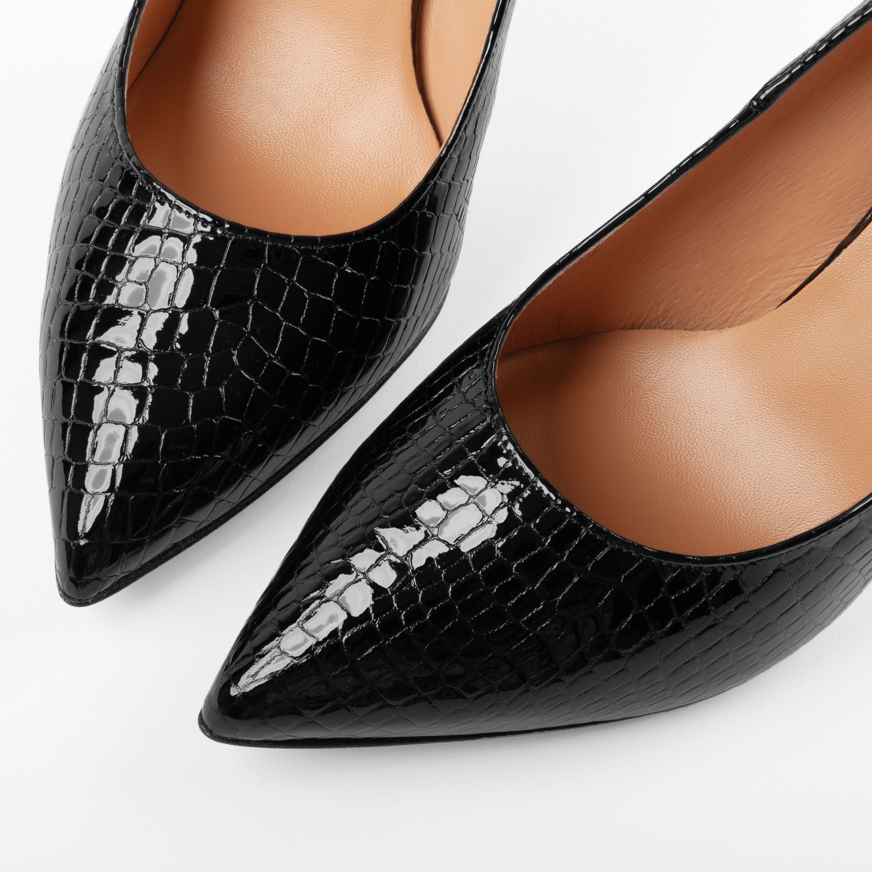 GosiaK. "NERIA" High-Heel-Pumps aus echtem Leder – Bild 4 von 5