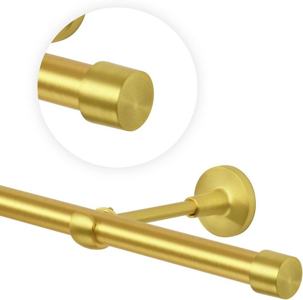 MDEKOR Gardinenstange Vorhangstange 19mm, 1-läufig, 1-läufig Wand oder Deck günstig online kaufen