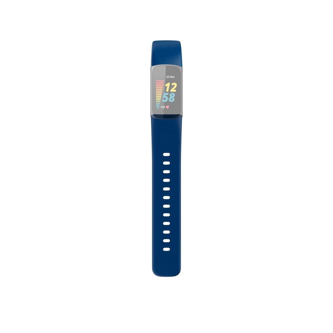 Hama Smartwatch-Armband Uhrenarmband 5, Charge dunkelblau universal Tauschen, Armband Fitbit für zum