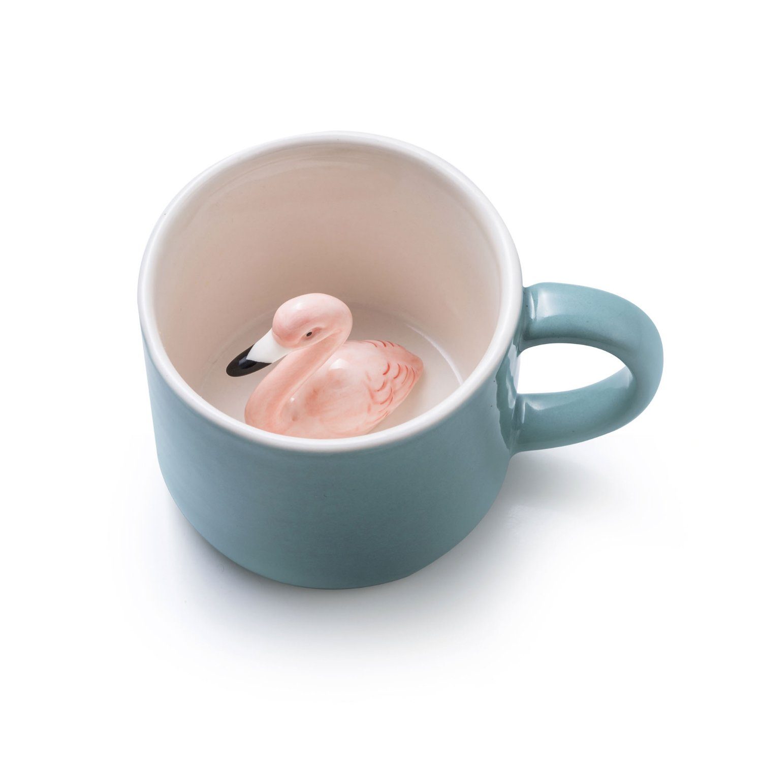 Donkey Products Dekofigur Donkey Animal Mug Freddie - Tasse mit Flamingo | Dekofiguren